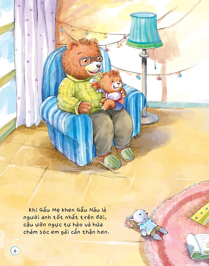 bé ngoan rèn đức tính tốt - dũng cảm nhận sai và chịu trách nhiệm - admit mistakes and take responsibilities bravely