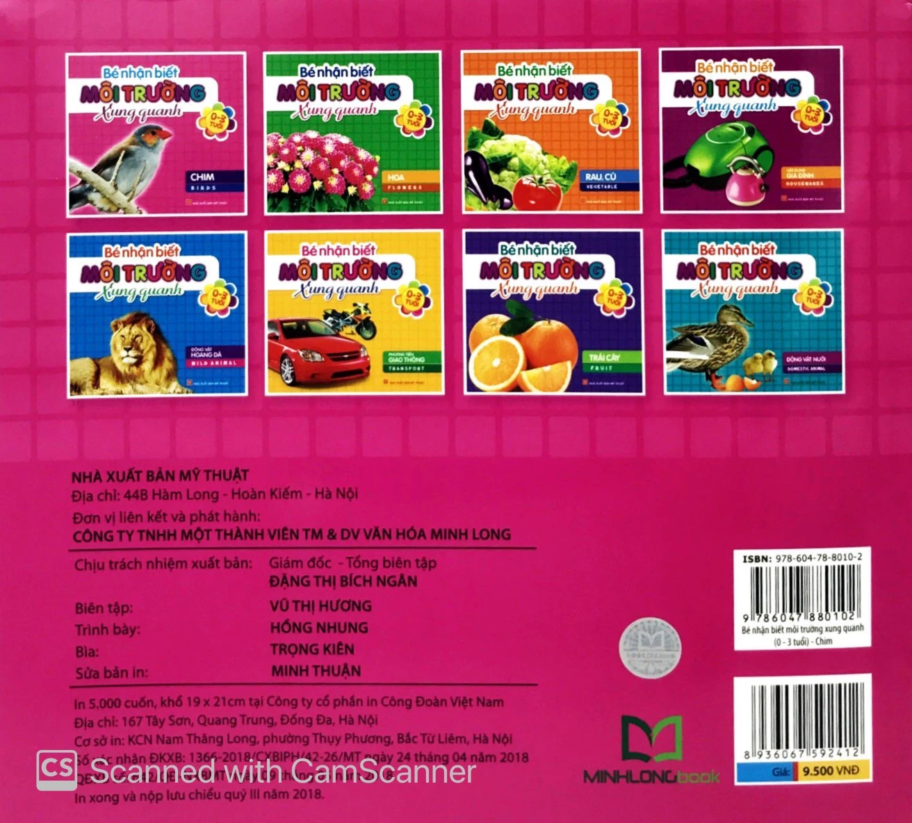 bé nhận biết môi trường xung quanh (0-3 tuổi) chim