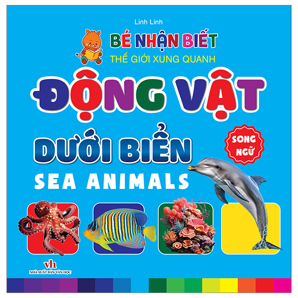 bé nhận biết thế giới xung quanh - động vật dưới biển - sea animals