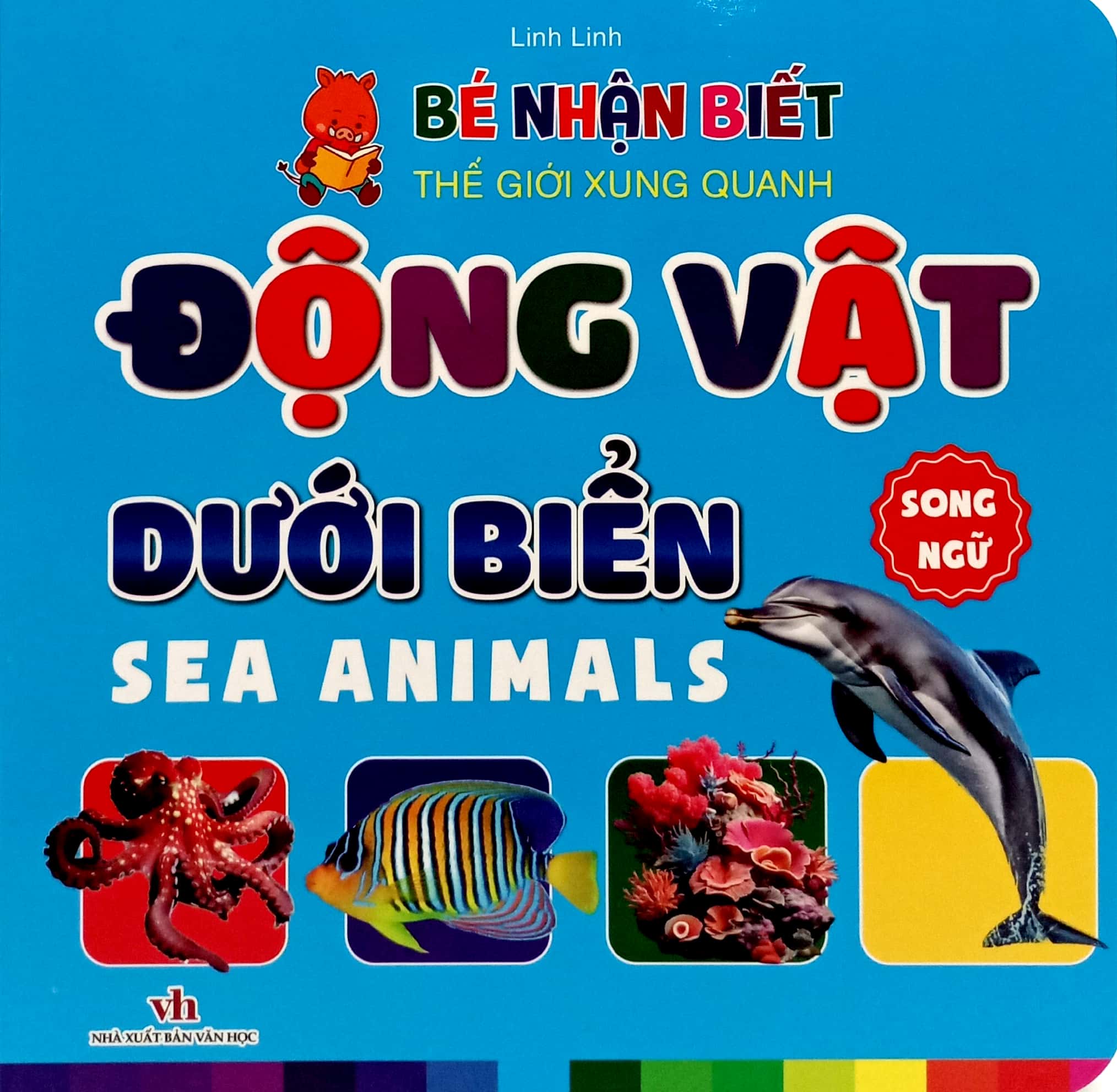 bé nhận biết thế giới xung quanh - động vật dưới biển - sea animals