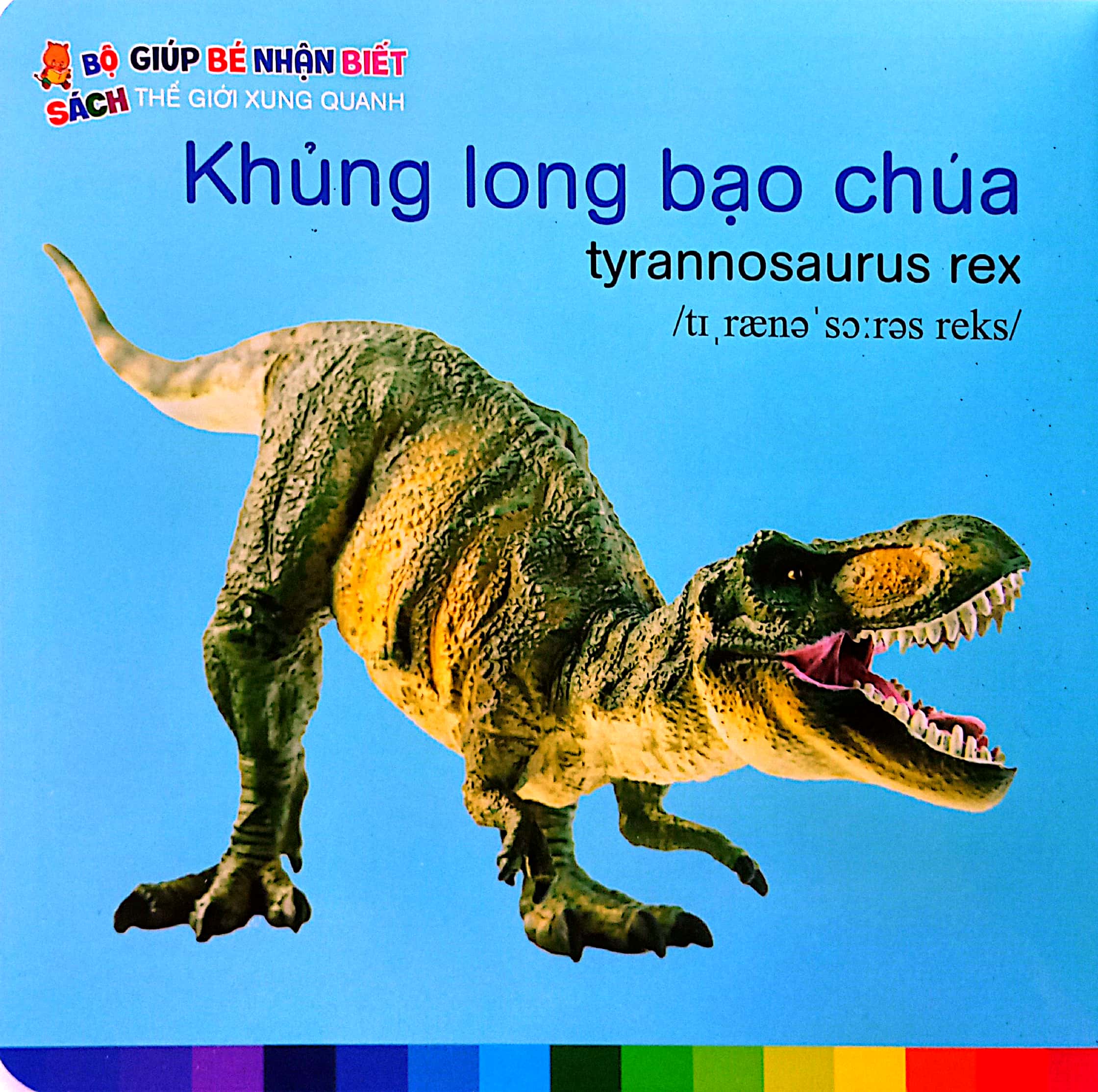 bé nhận biết thế giới xung quanh - khủng long - dinosaurs