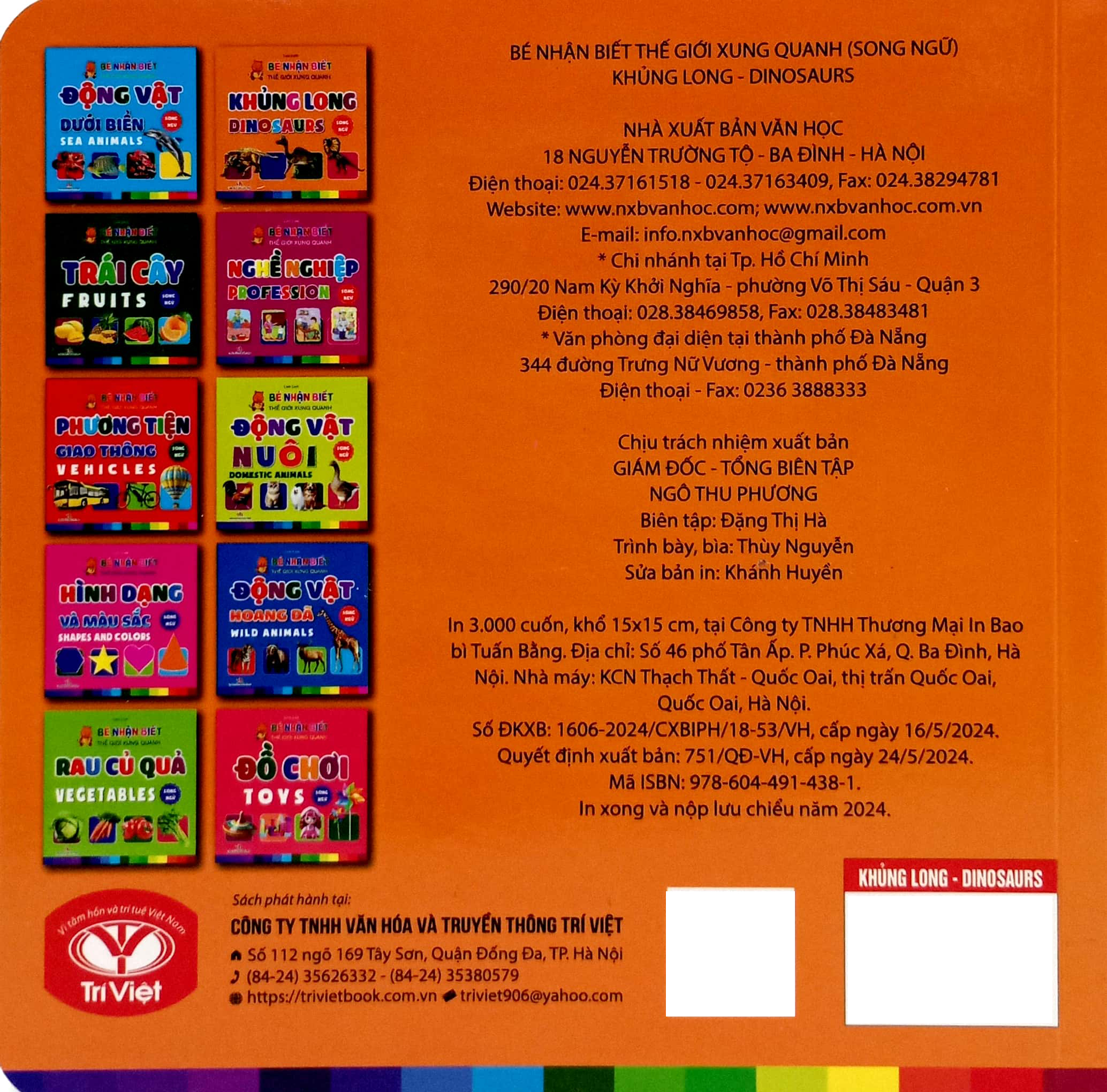 bé nhận biết thế giới xung quanh - khủng long - dinosaurs