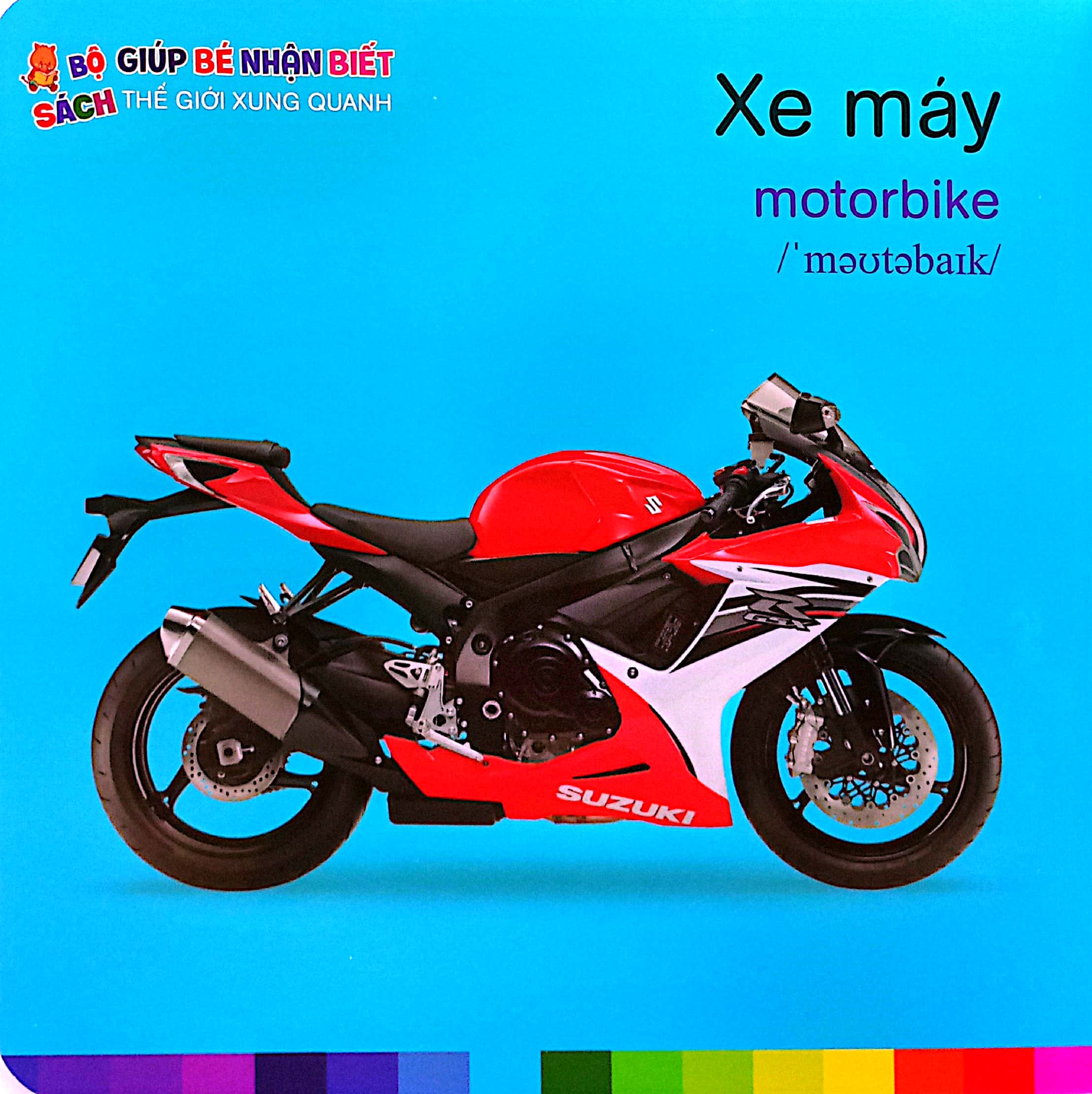 bé nhận biết thế giới xung quanh - phương tiện giao thông - vehicles