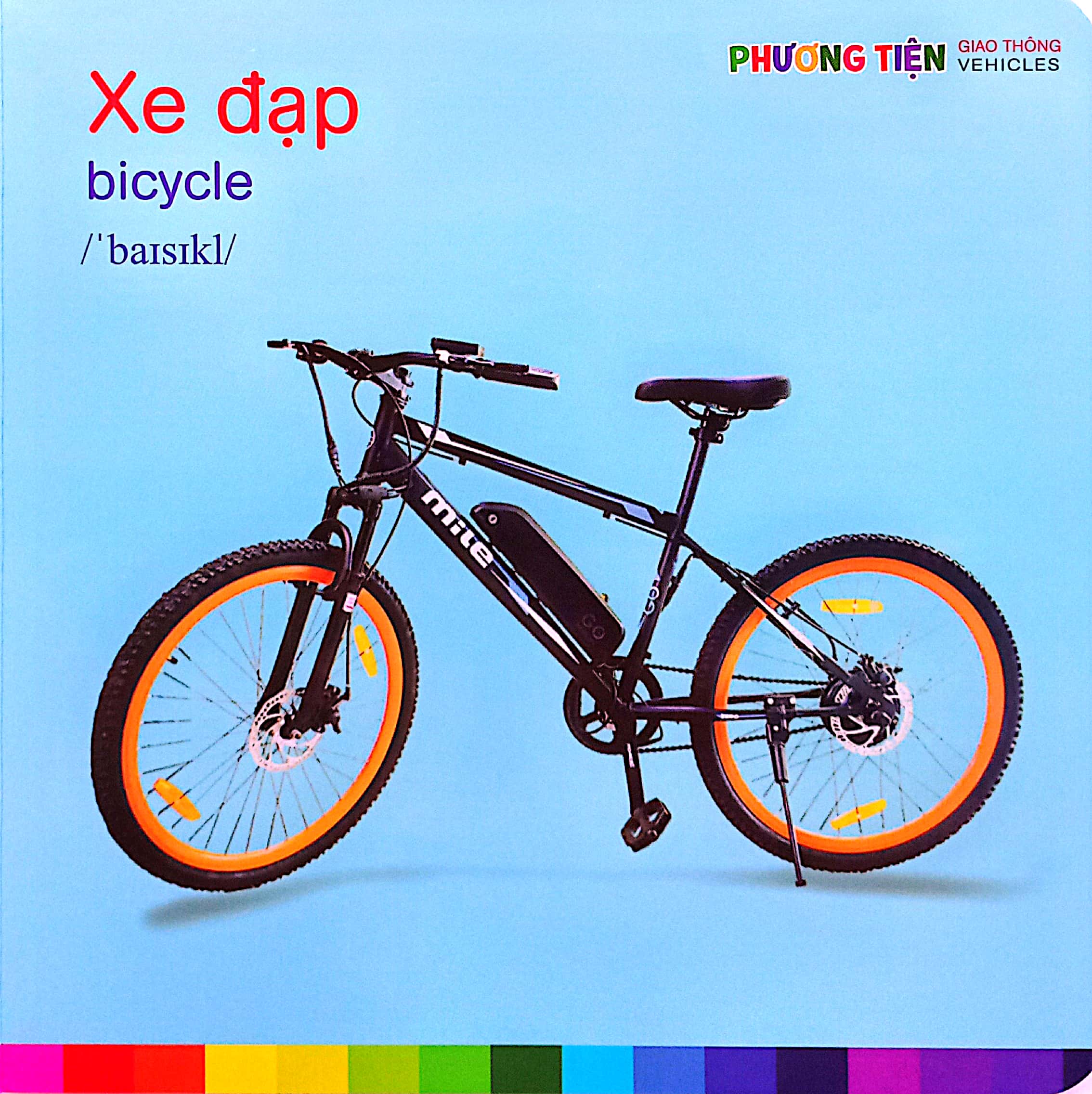 bé nhận biết thế giới xung quanh - phương tiện giao thông - vehicles