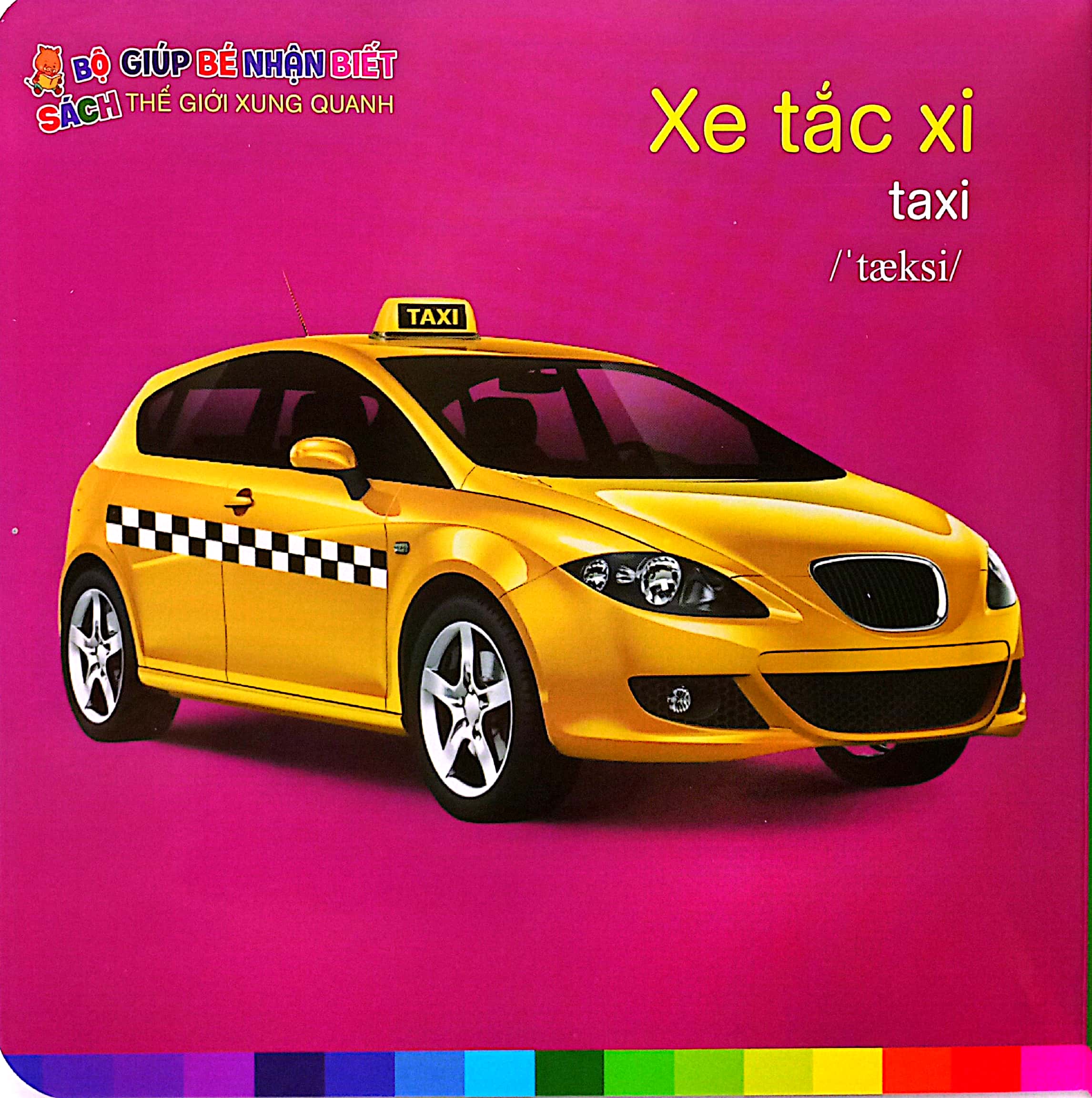 bé nhận biết thế giới xung quanh - phương tiện giao thông - vehicles