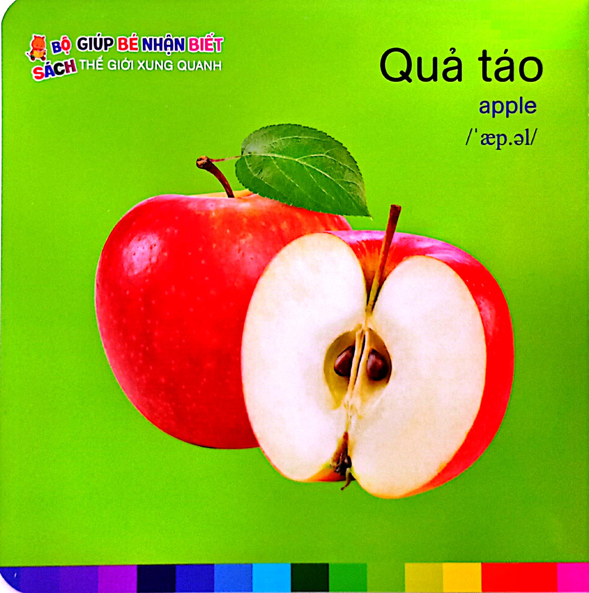 bé nhận biết thế giới xung quanh - trái cây - fruits