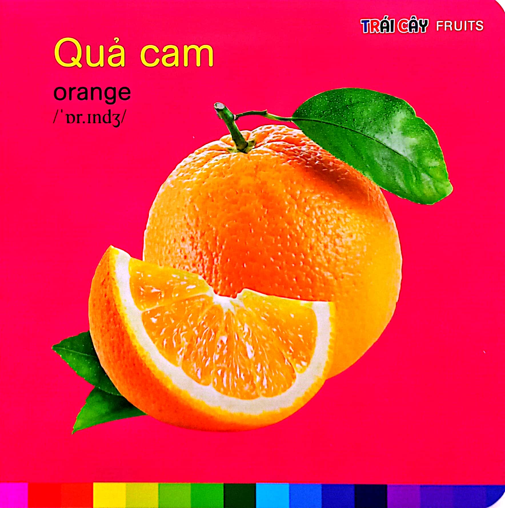 bé nhận biết thế giới xung quanh - trái cây - fruits