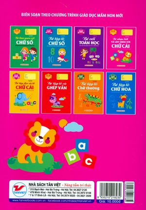 bé nhận biết và làm quen chữ cái - hành trang cho bé vào lớp 1 (tái bản 2016)