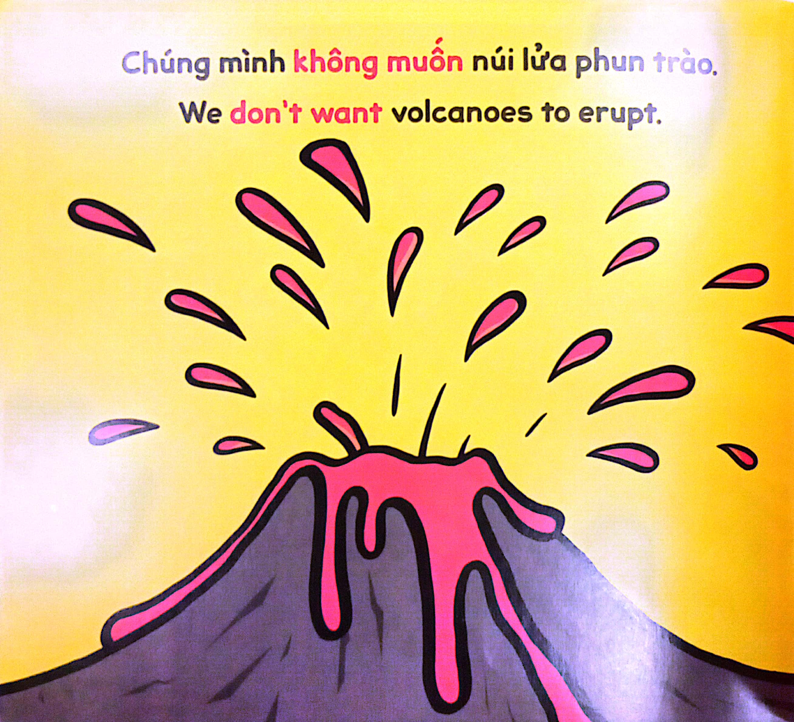 bé nhận thức thế giới - chúng mình không muốn