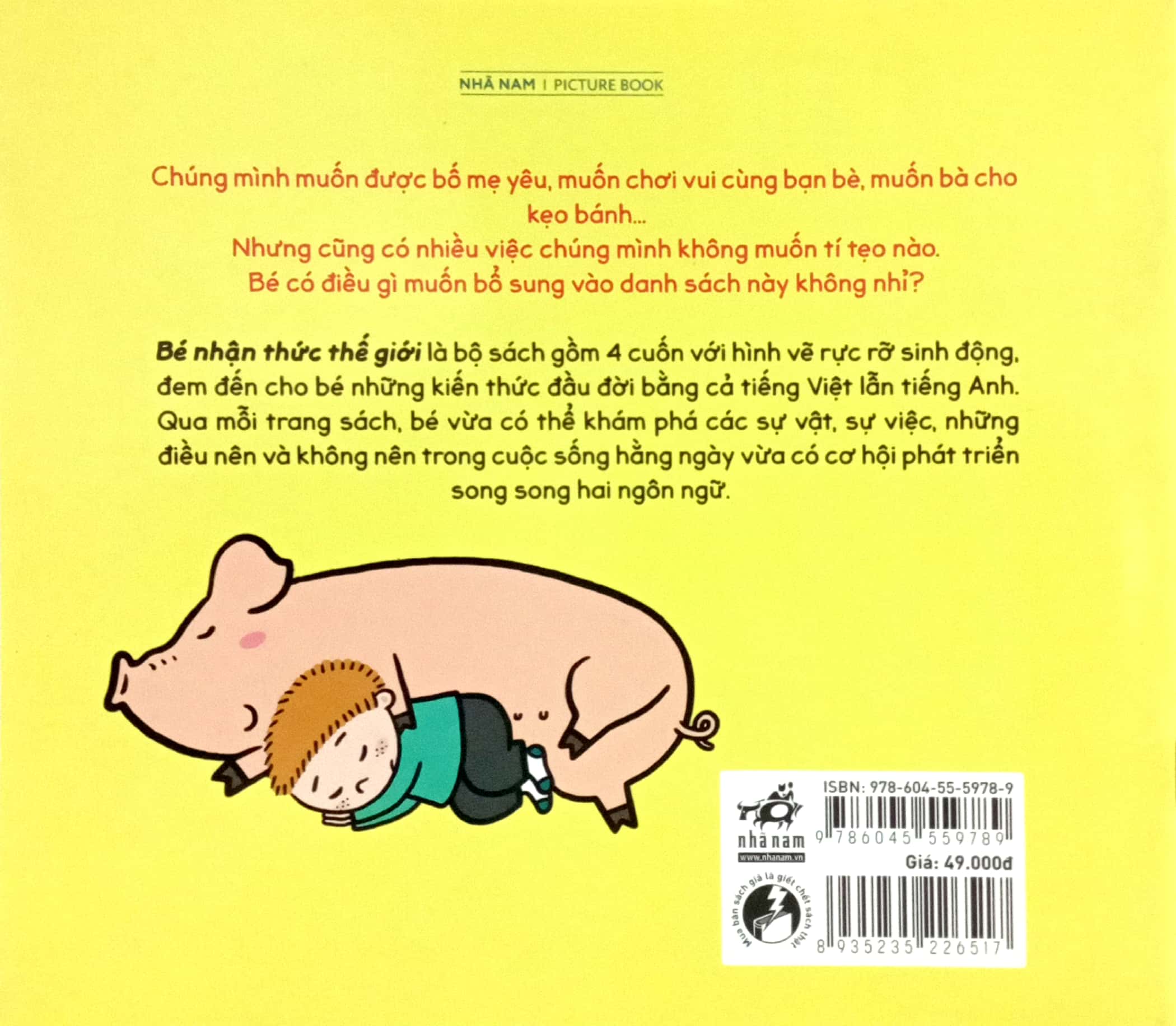 bé nhận thức thế giới - chúng mình không muốn