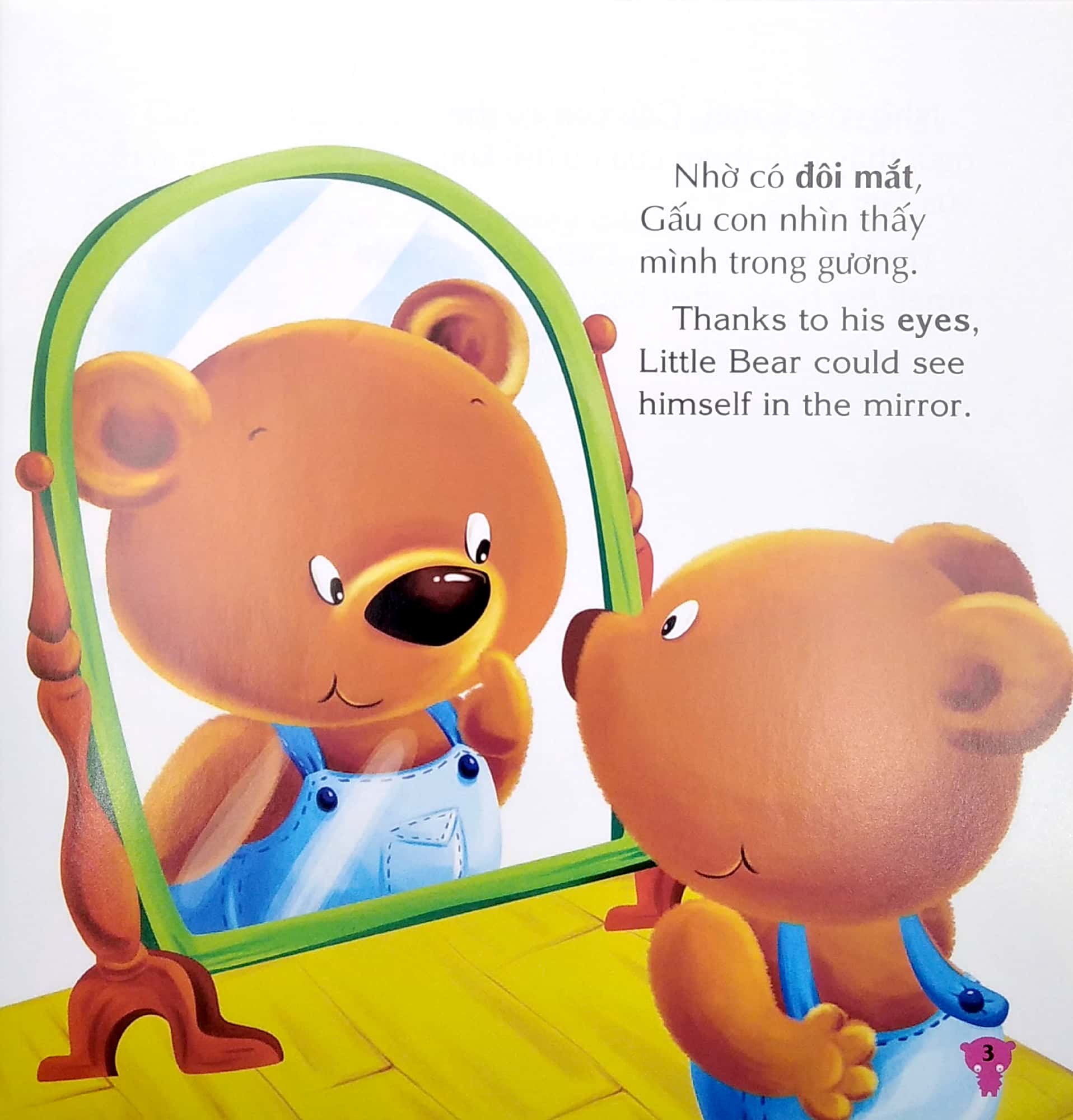 Be Ren Tri Thong Minh - Hoc Ve Co The - Ai O Trong Guong The Nhi?