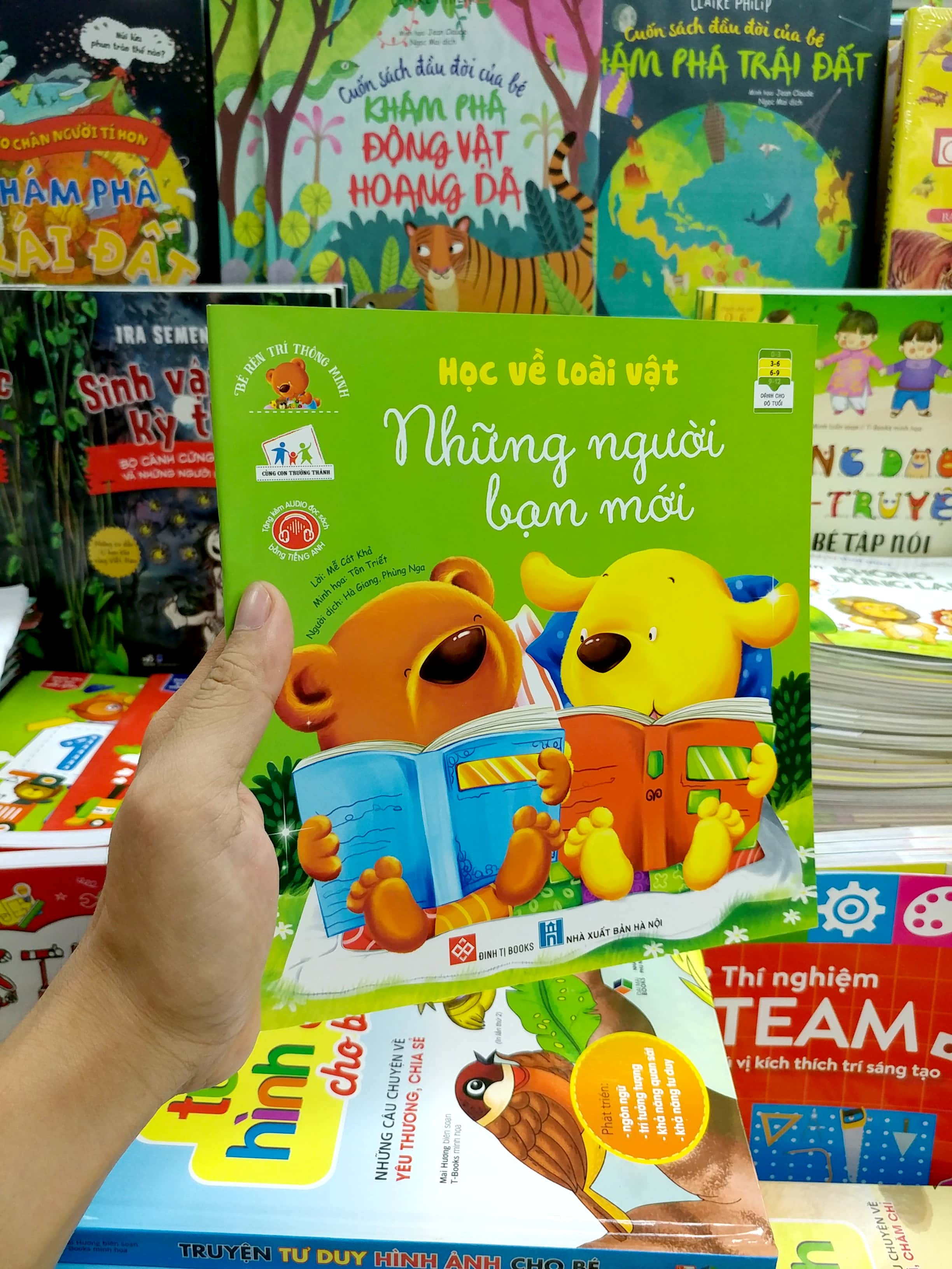 Be Ren Tri Thong Minh - Hoc Ve Loai Vat - Nhung Nguoi Ban Moi