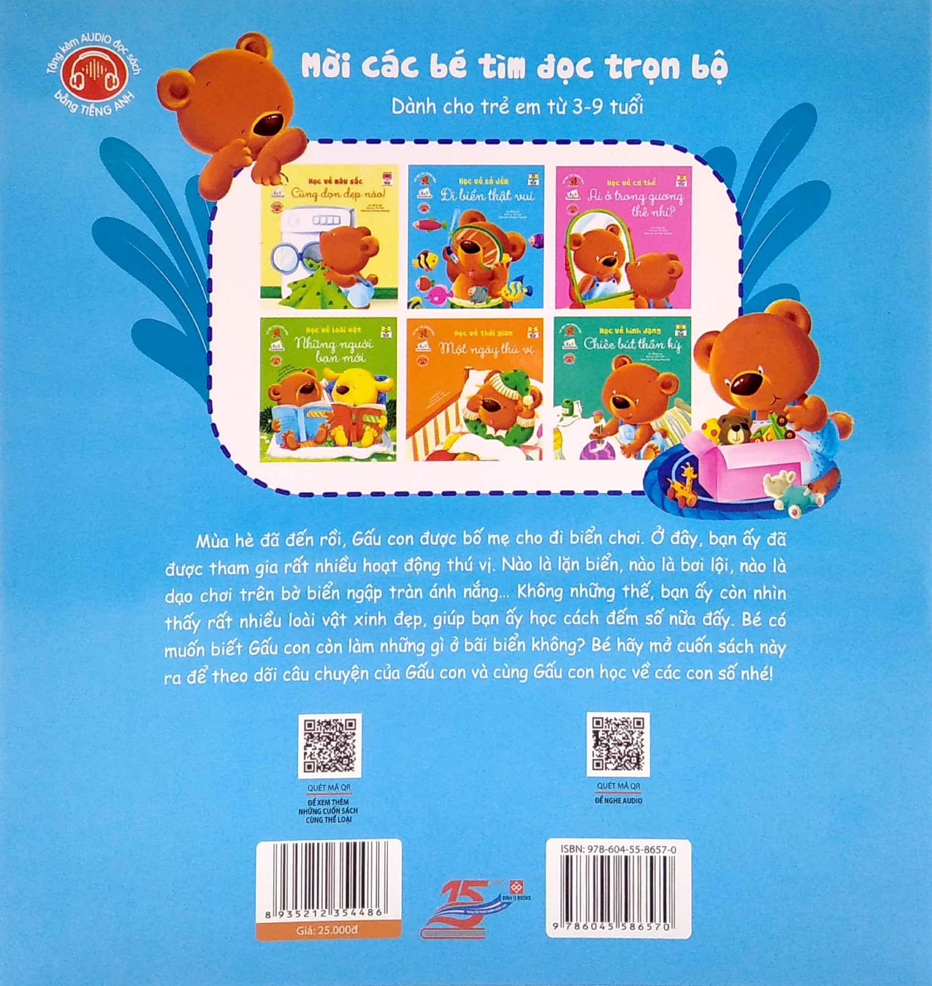 bé rèn trí thông minh - học về số đếm - đi biển thật vui