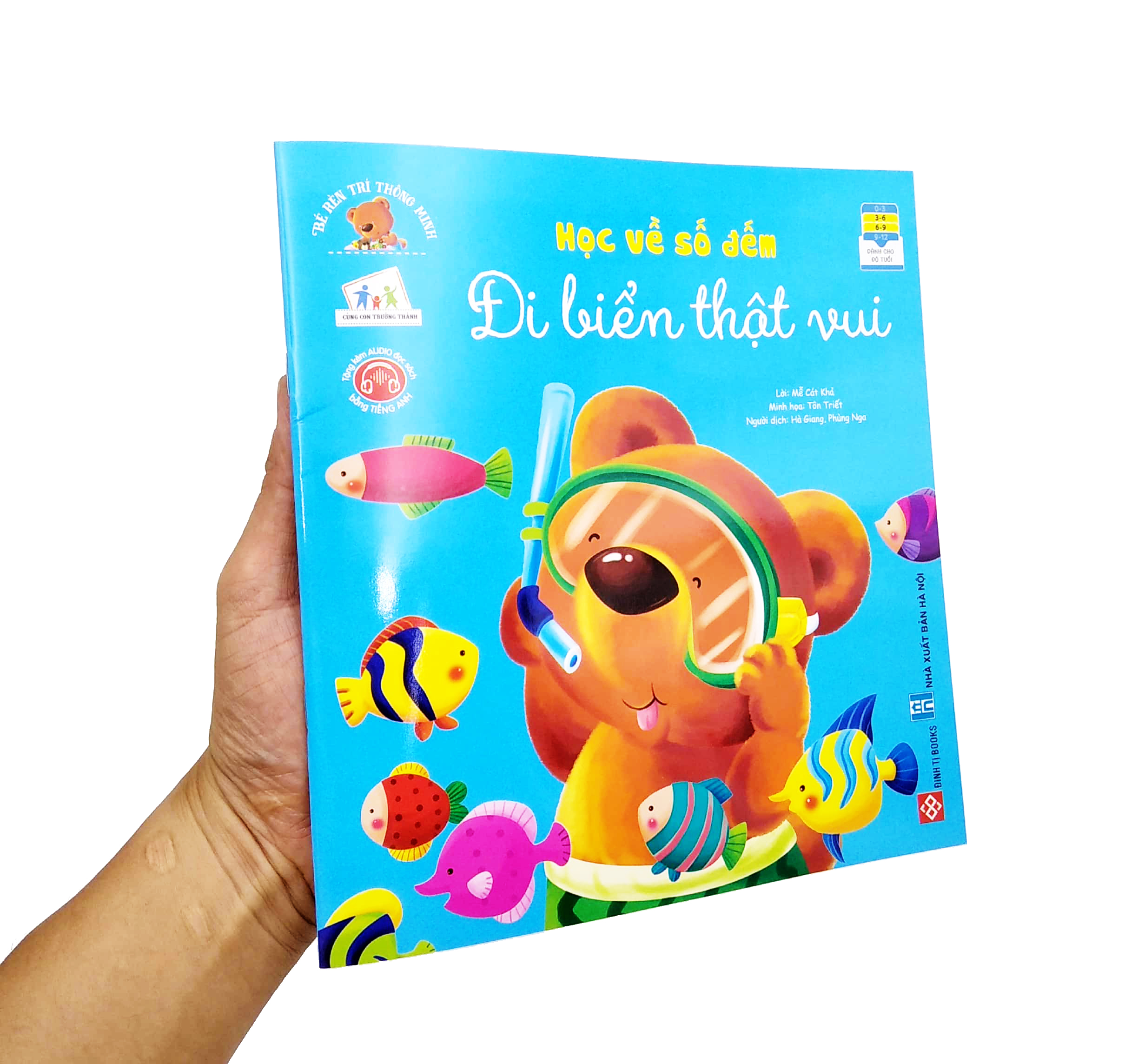 bé rèn trí thông minh - học về số đếm - đi biển thật vui