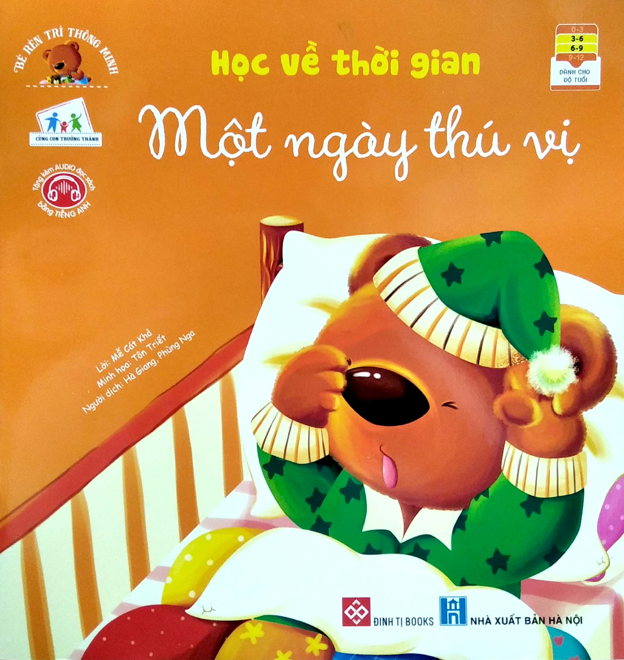 bé rèn trí thông minh - học về thời gian - một ngày thú vị