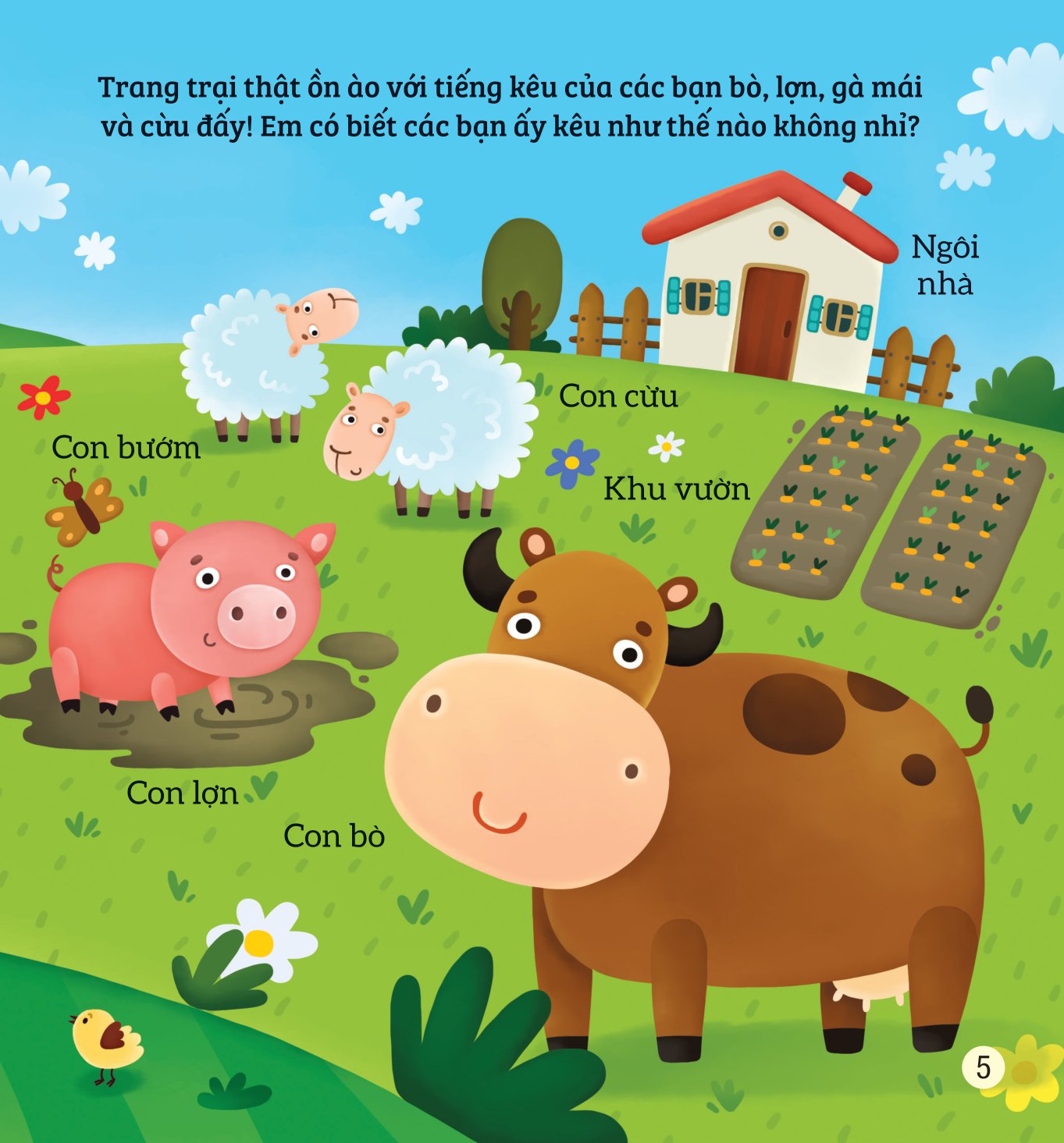 bé rèn trí thông minh qua hoạt động quan sát và tìm kiếm - các loài động vật