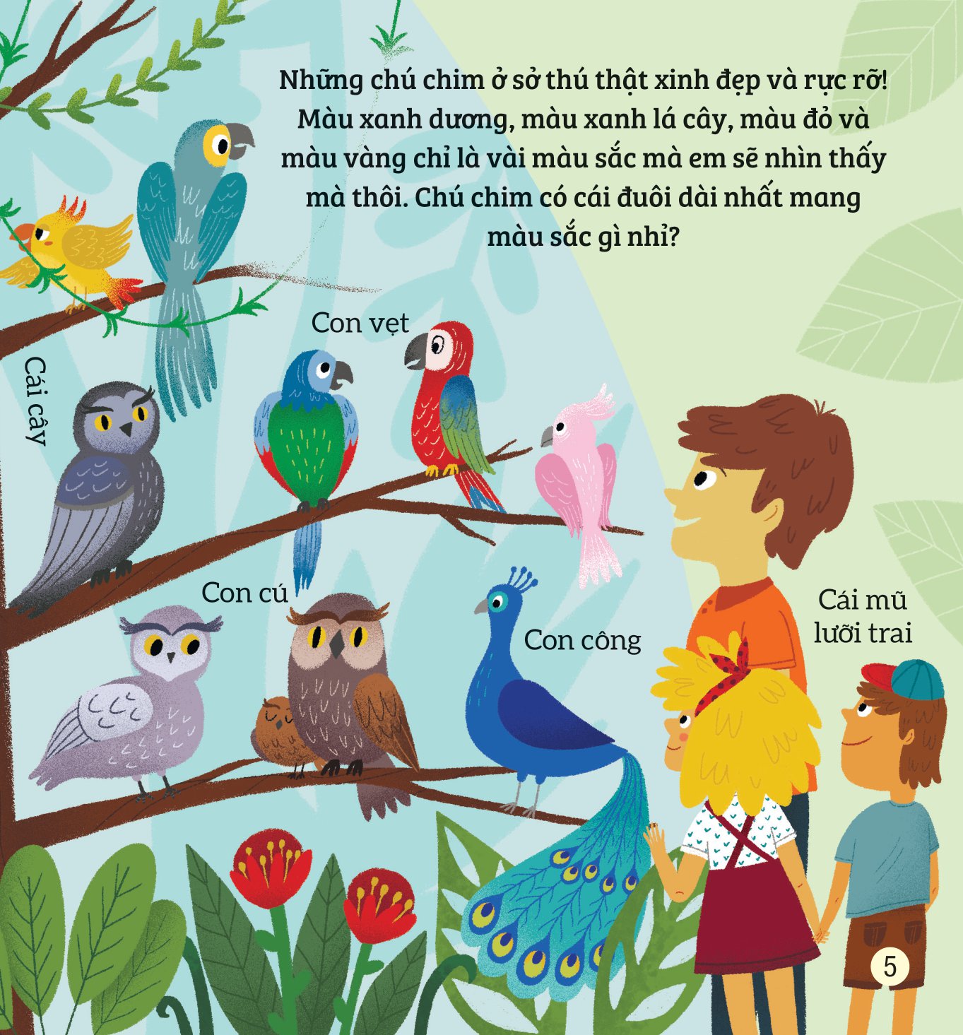 bé rèn trí thông minh qua hoạt động quan sát và tìm kiếm - ở sở thú