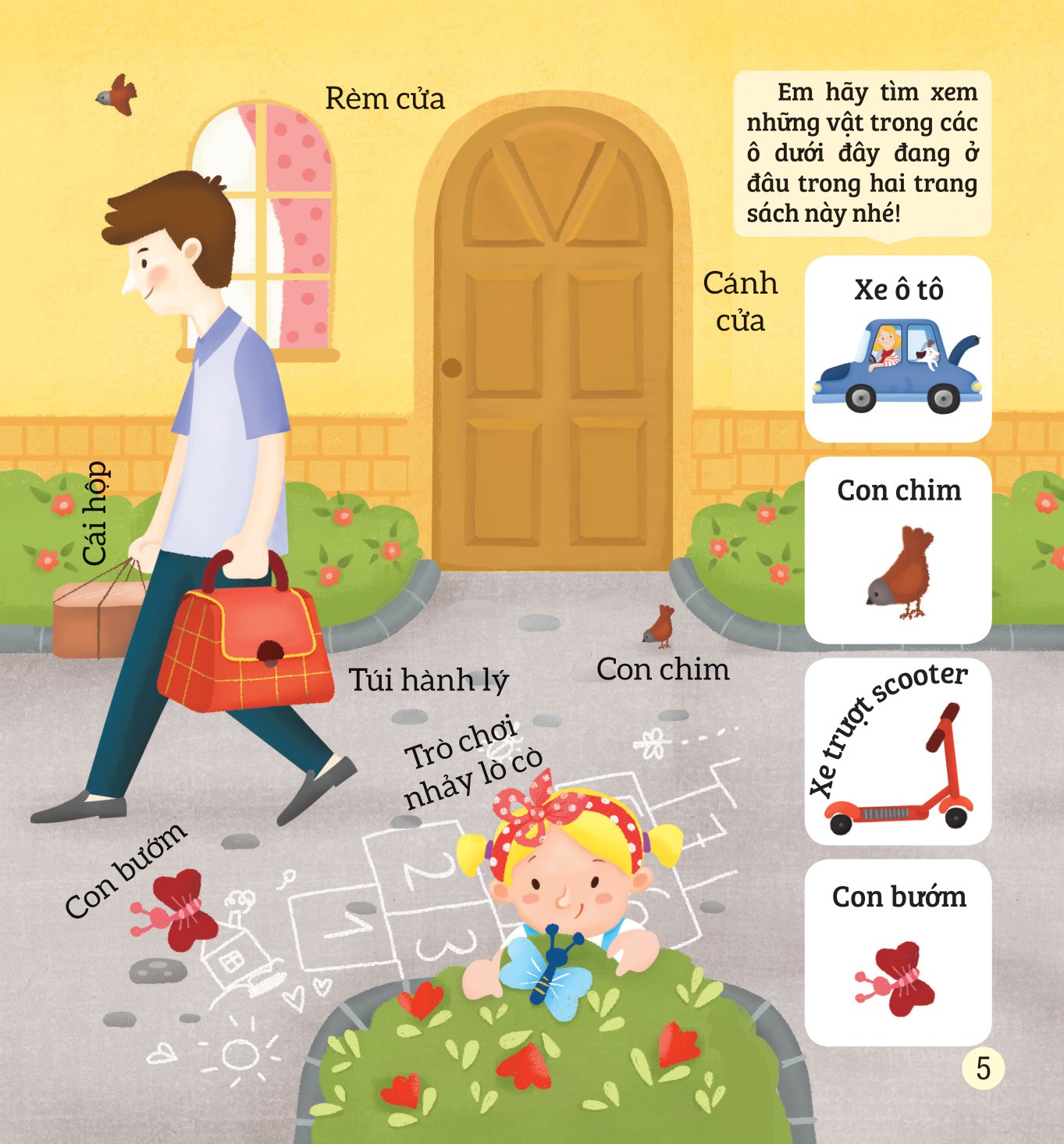 bé rèn trí thông minh qua hoạt động quan sát và tìm kiếm - phương tiện giao thông