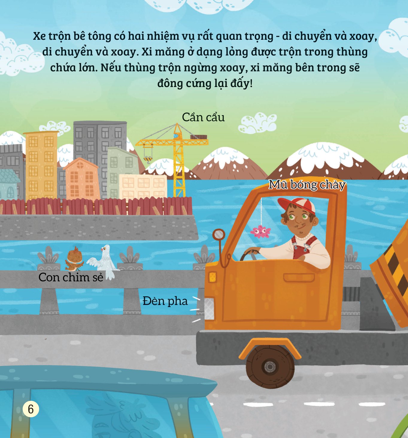 bé rèn trí thông minh qua hoạt động quan sát và tìm kiếm - phương tiện giao thông chuyên dụng