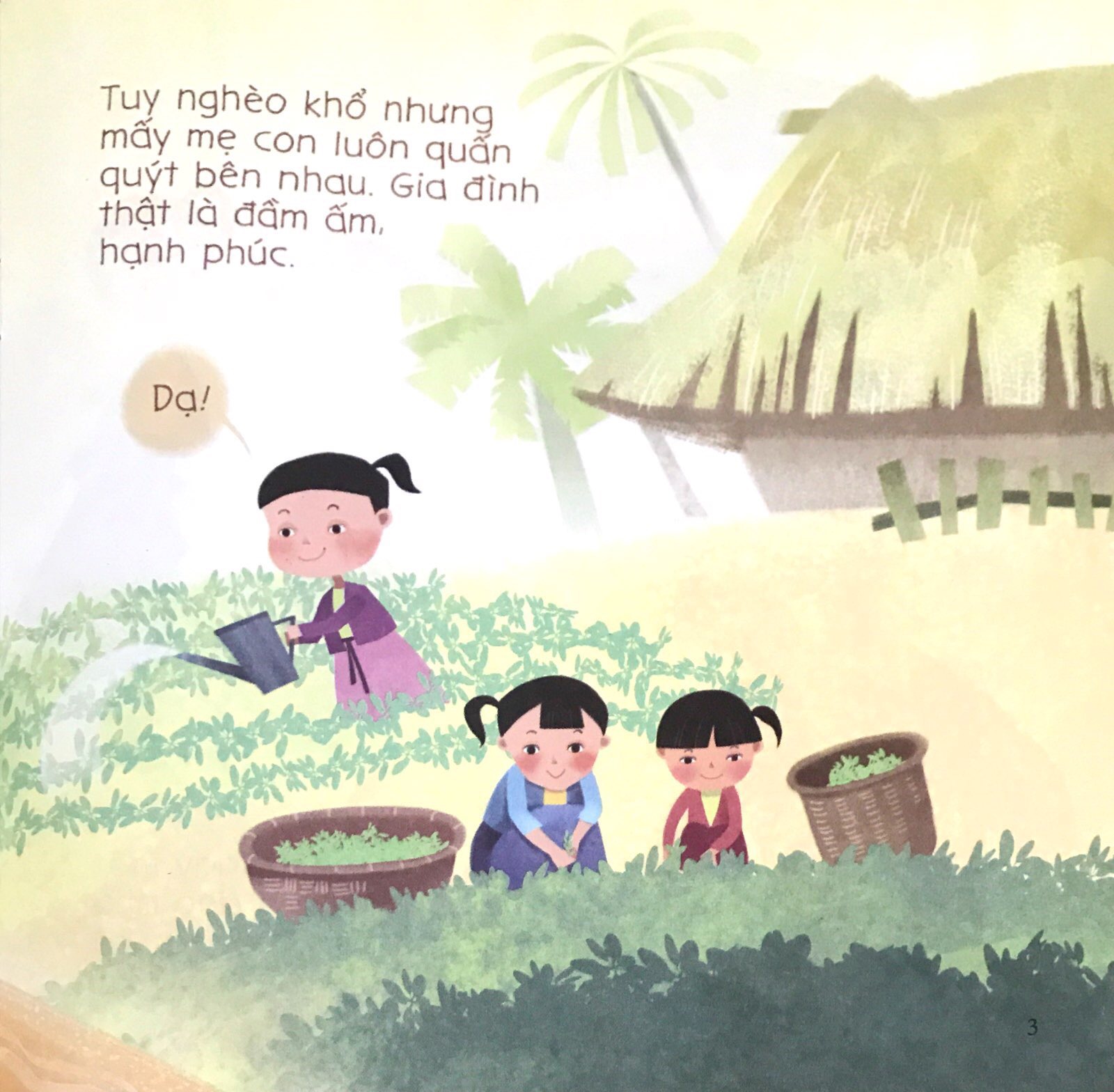 bé tập kể chuyện - ba cô gái (tái bản 2023)