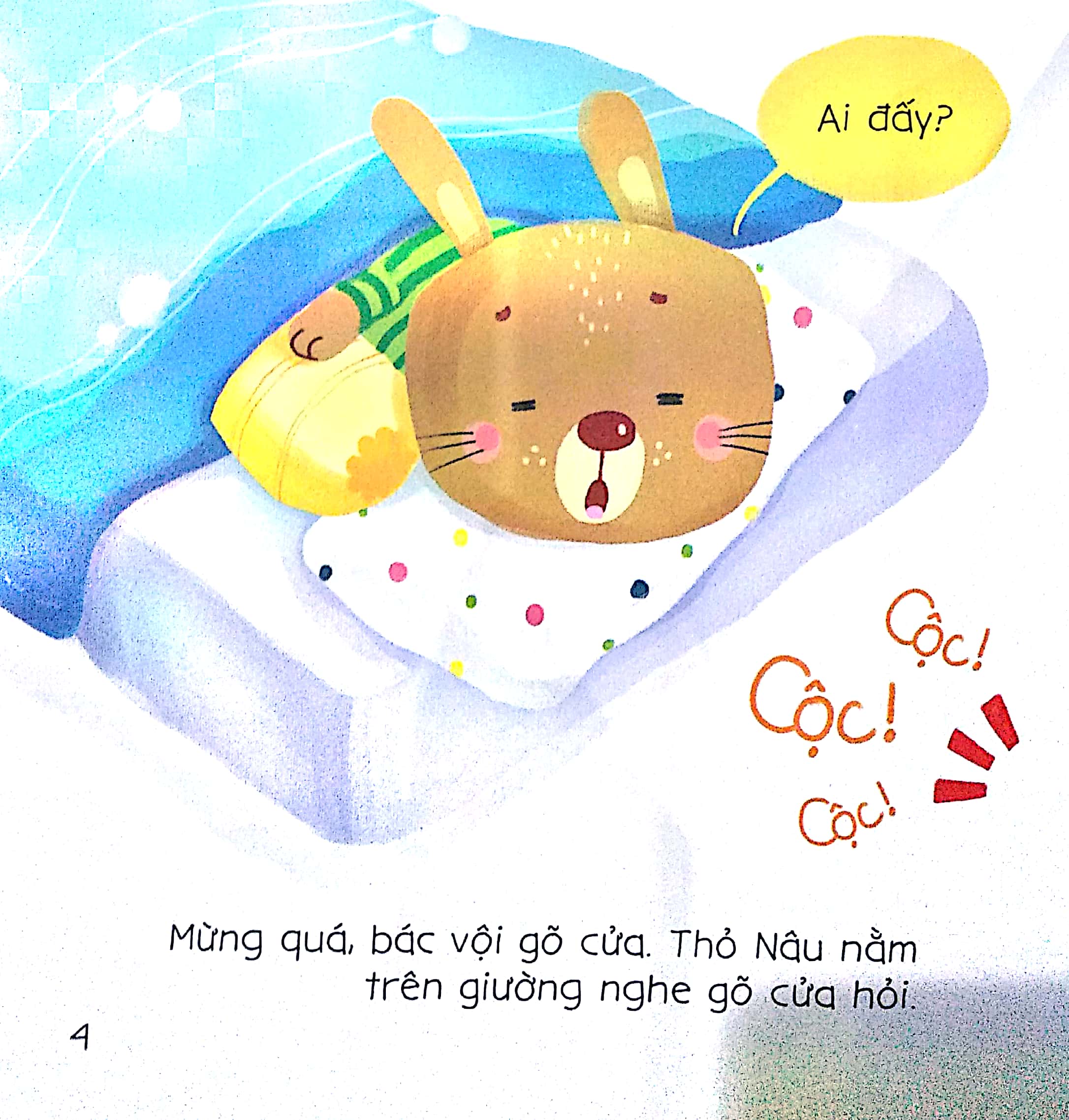 bé tập kể chuyện - bác gấu đen và 2 chú thỏ (tái bản 2022)