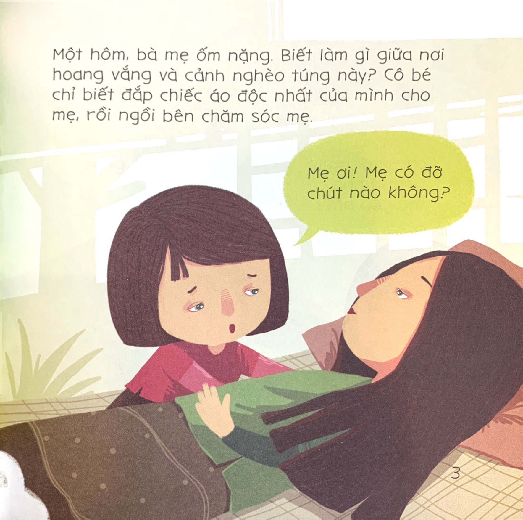 bé tập kể chuyện - bông hoa cúc trắng (2022)