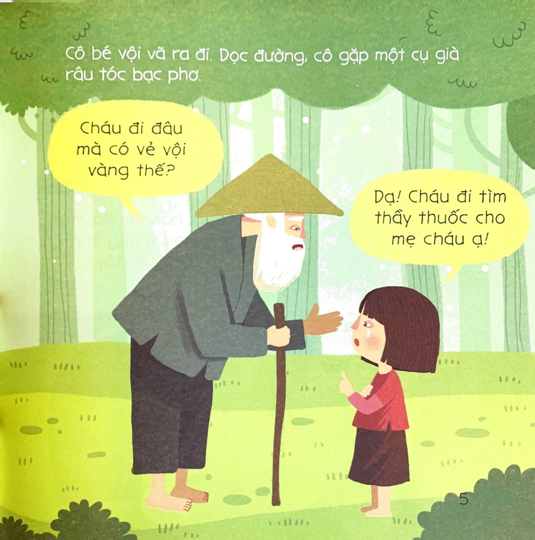 bé tập kể chuyện - bông hoa cúc trắng (2022)