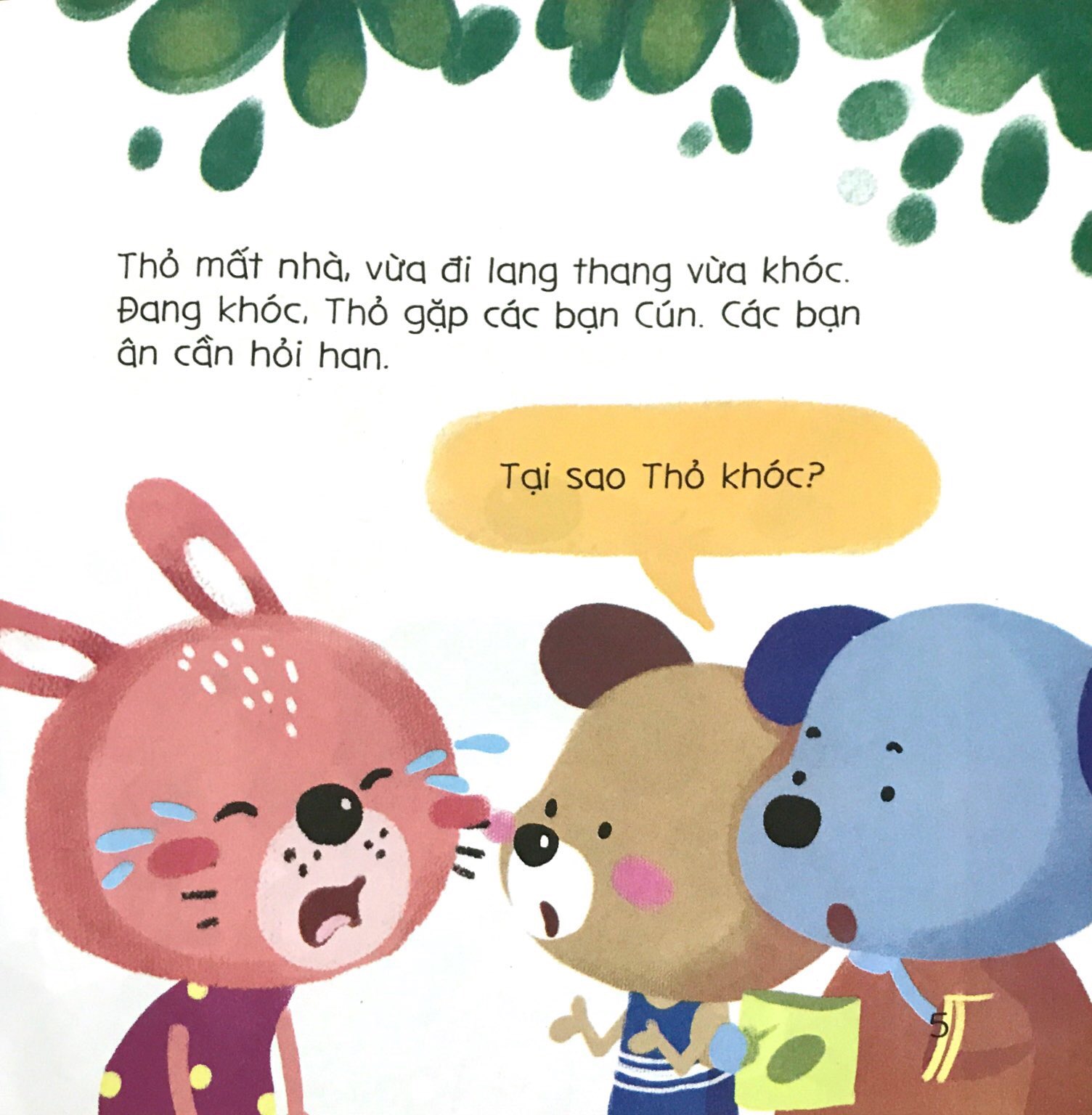 bé tập kể chuyện - cáo, thỏ, gà trống (2022)