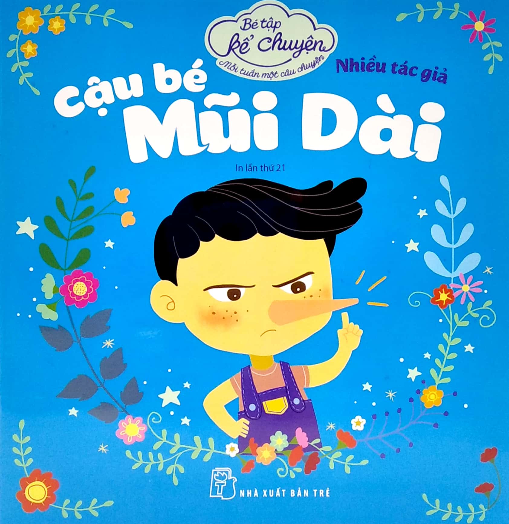 bé tập kể chuyện - cậu bé mũi dài (tái bản 2022)