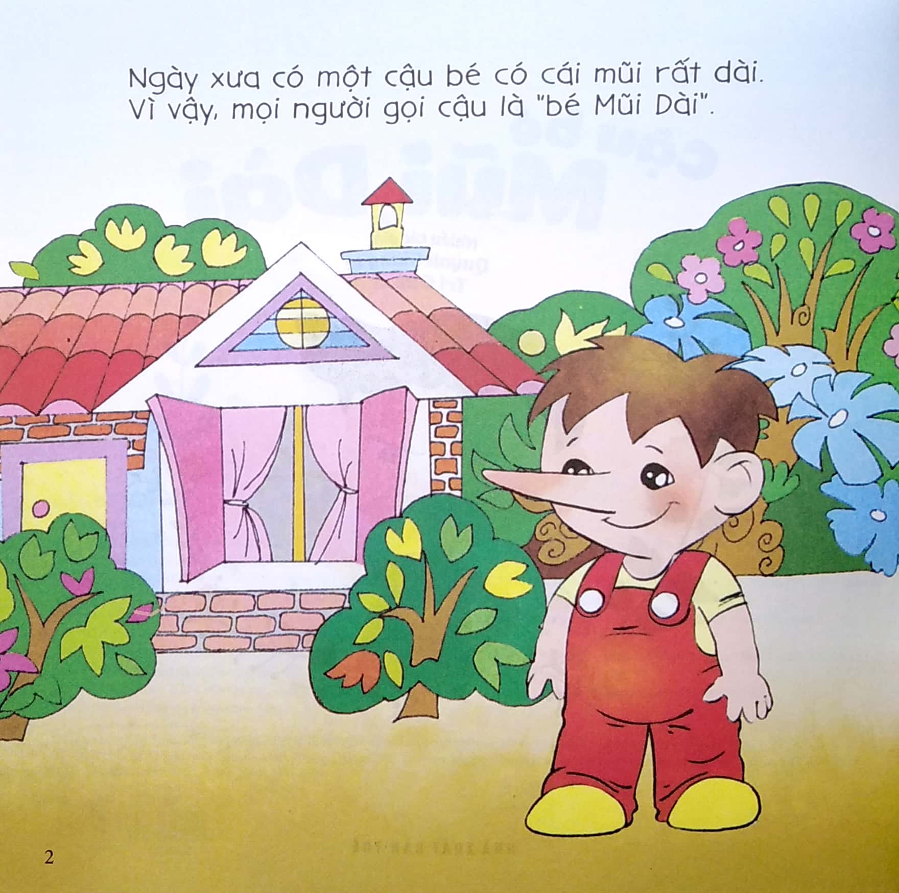 bé tập kể chuyện - cậu bé mũi dài (tái bản 2022)