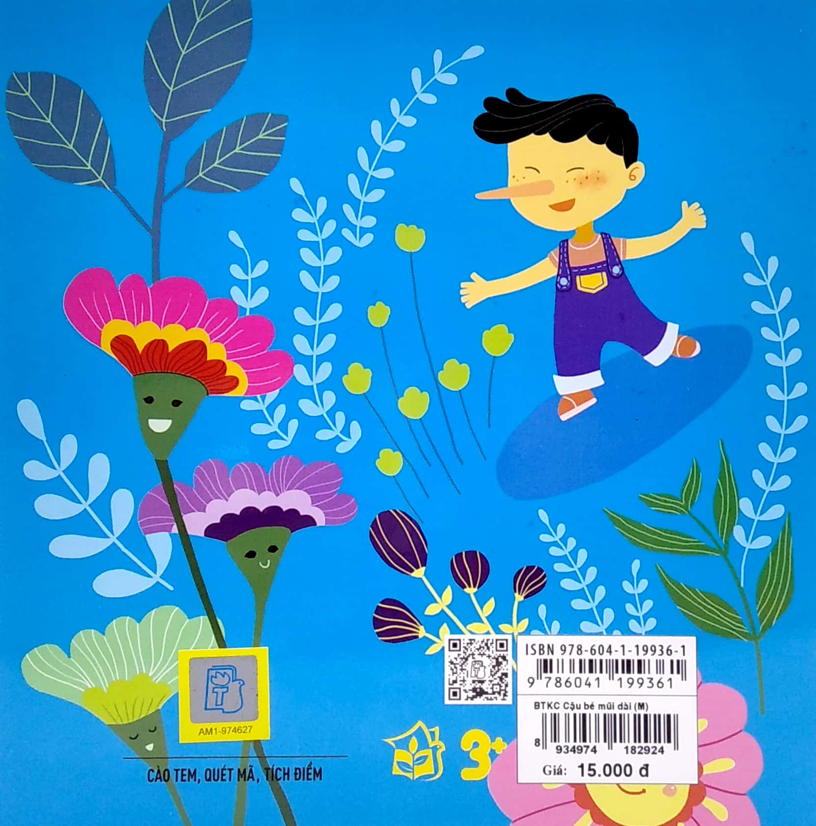 bé tập kể chuyện - cậu bé mũi dài (tái bản 2022)