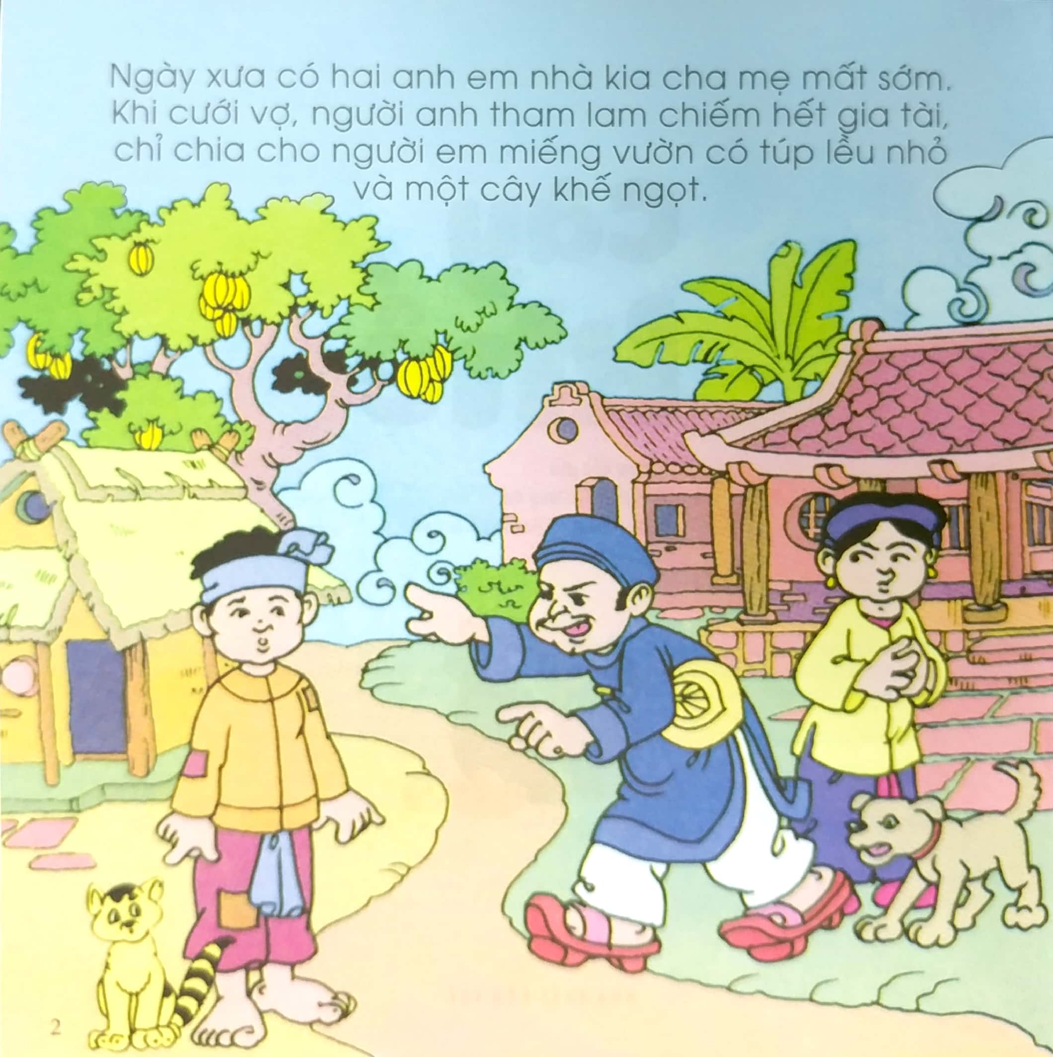 bé tập kể chuyện - cây khế (tái bản 2022)