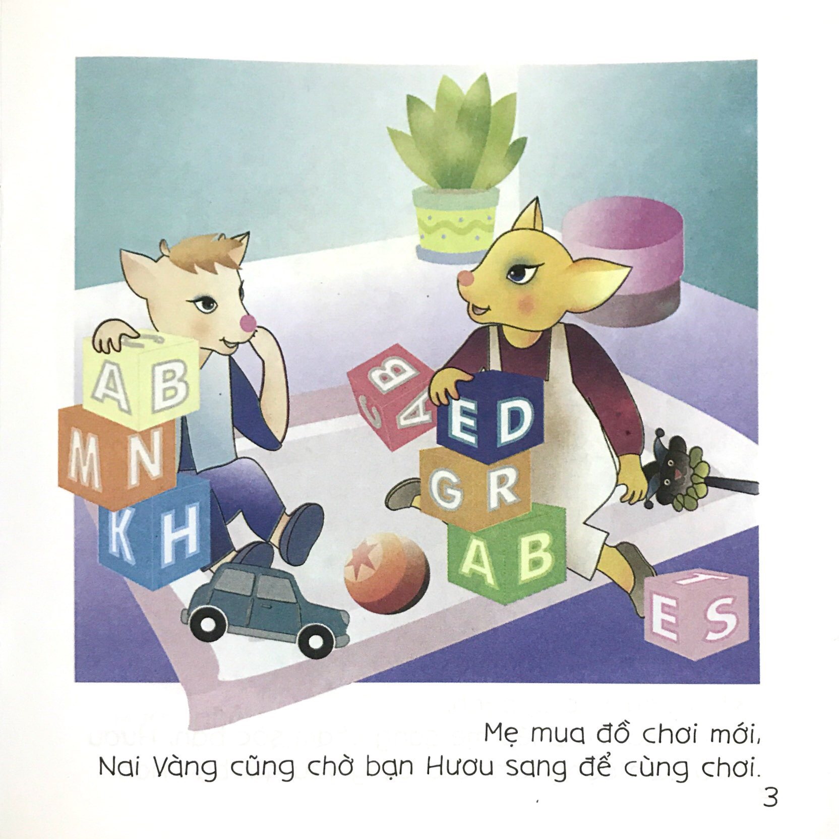 bé tập kể chuyện - chiếc khăn quàng của hươu nhỏ (tái bản 2022)