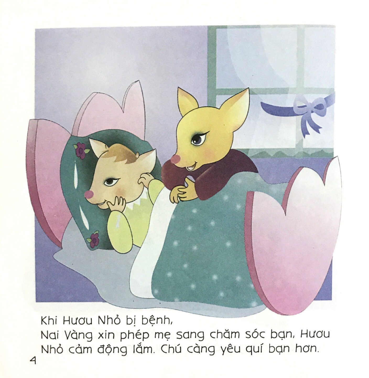 bé tập kể chuyện - chiếc khăn quàng của hươu nhỏ (tái bản 2022)