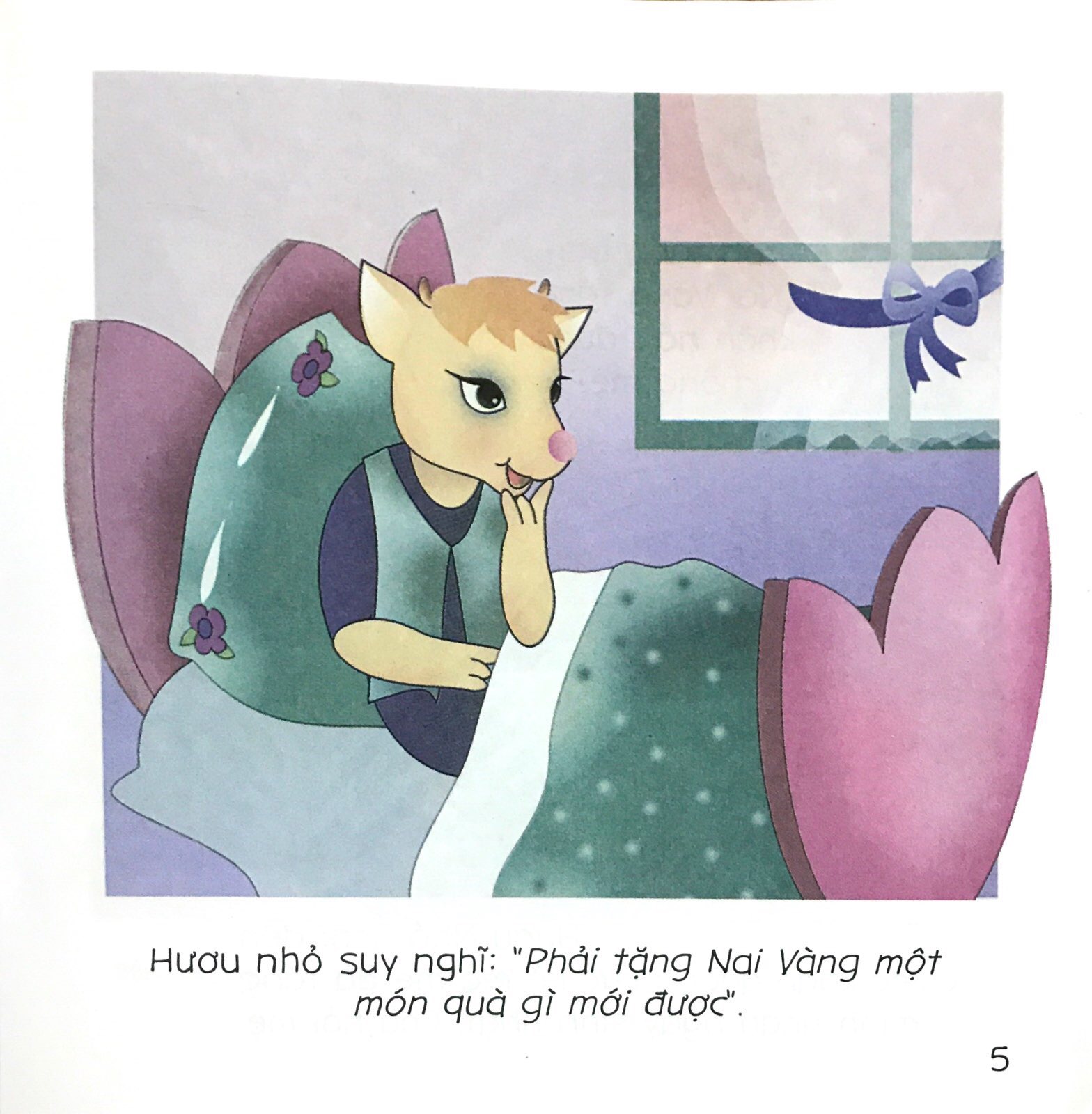 bé tập kể chuyện - chiếc khăn quàng của hươu nhỏ (tái bản 2022)