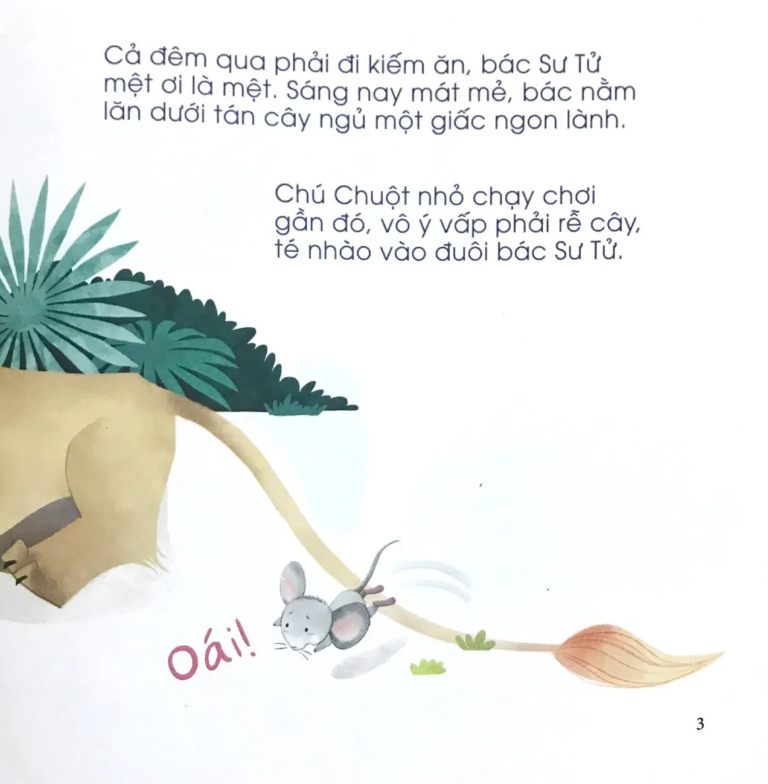 bé tập kể chuyện - chú chuột trả ơn (2022)