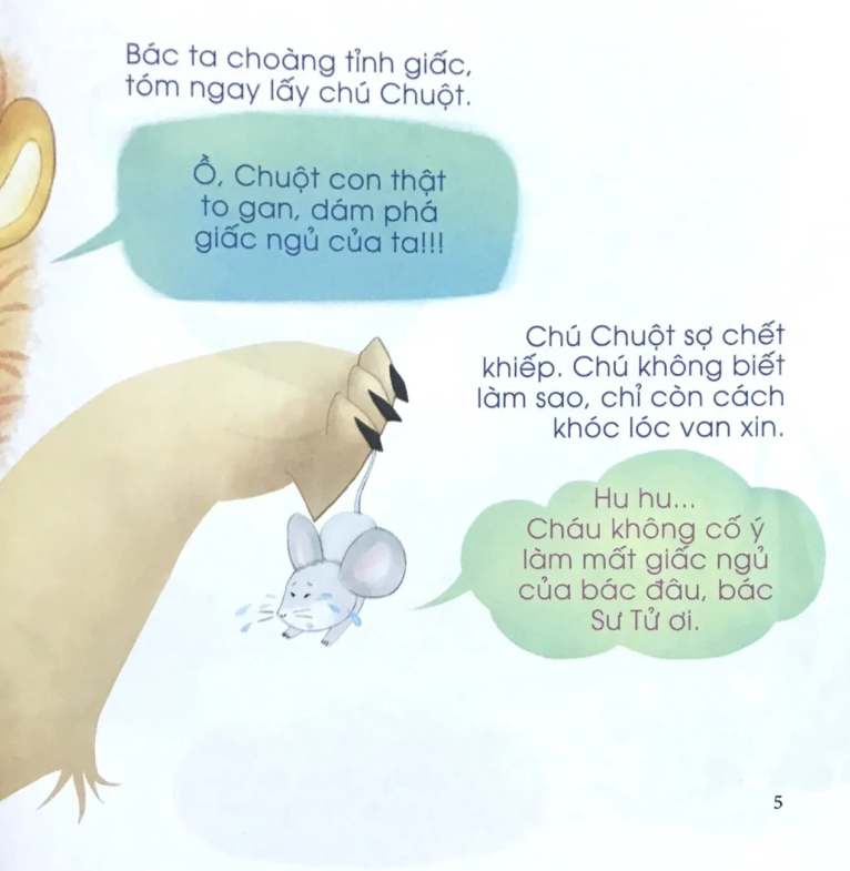 bé tập kể chuyện - chú chuột trả ơn (2022)