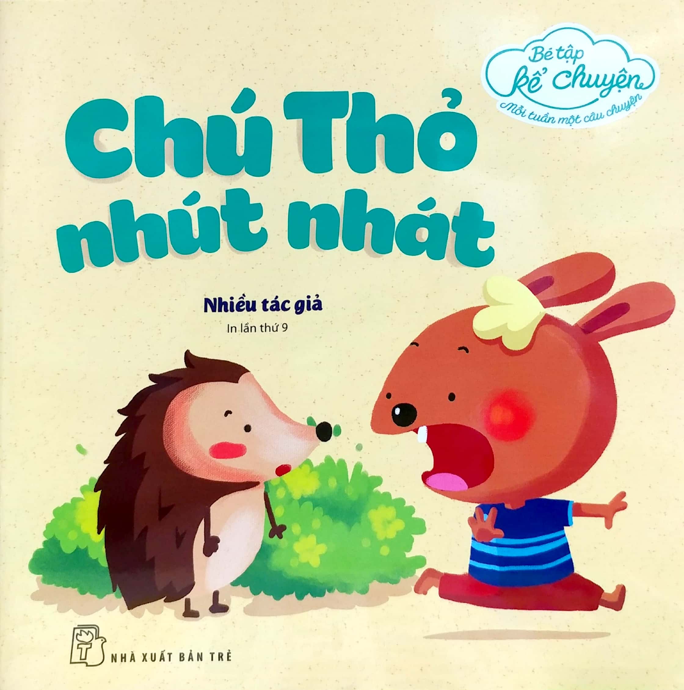 bé tập kể chuyện - chú thỏ nhút nhát (tái bản 2022)