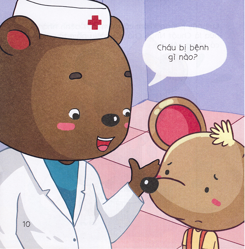 bé tập kể chuyện - chuột nhắt đi khám bệnh (2022)