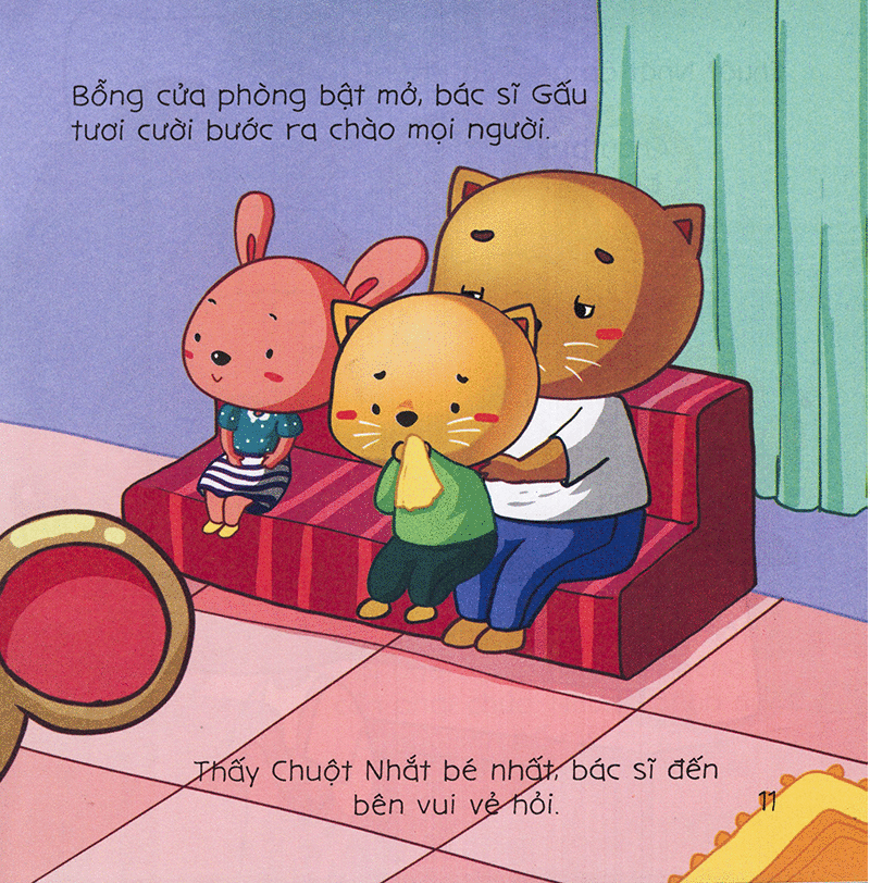 bé tập kể chuyện - chuột nhắt đi khám bệnh (2022)