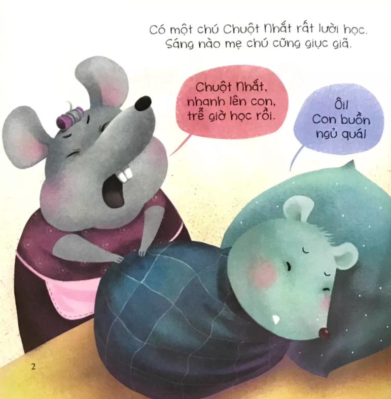 bé tập kể chuyện - chuột nhắt lười học (tái bản 2022)