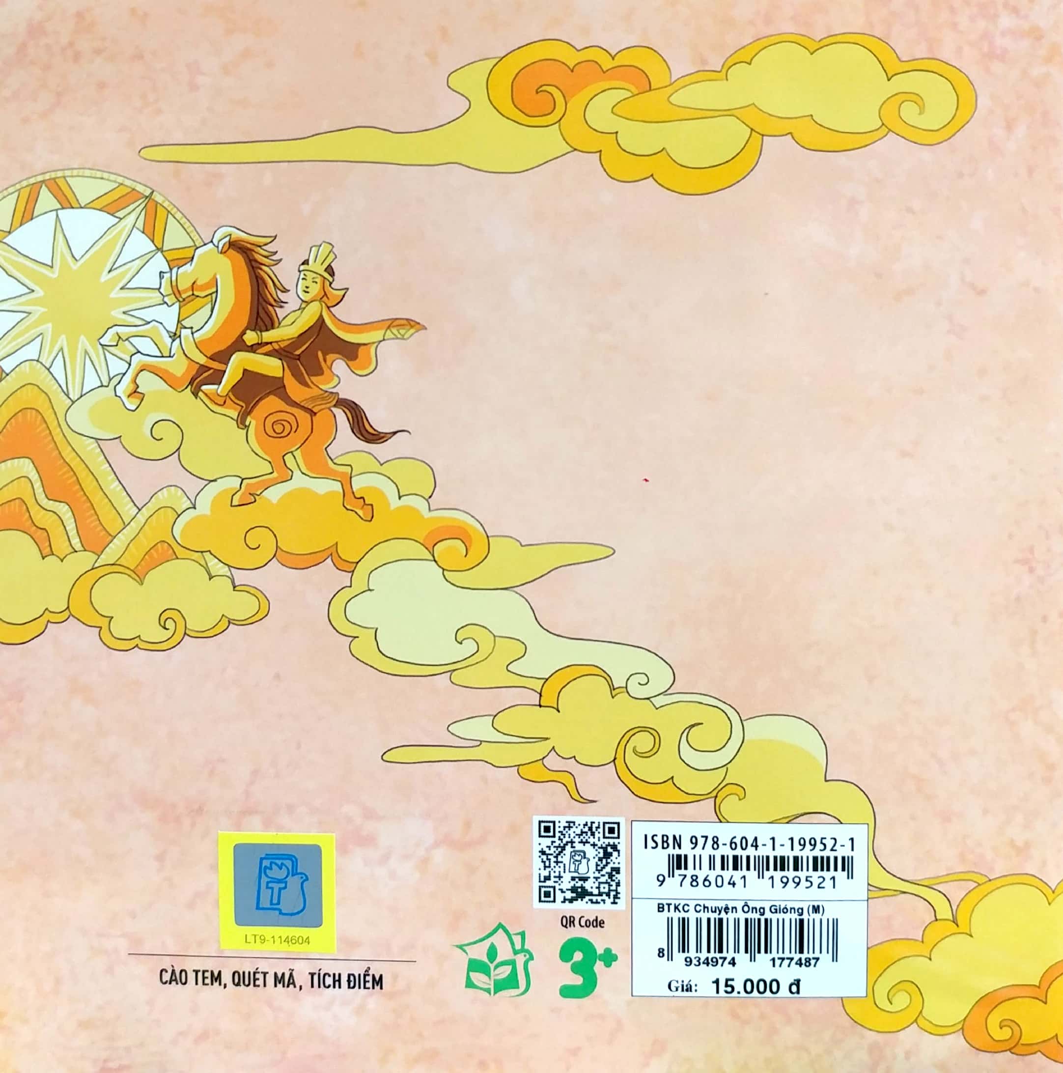 bé tập kể chuyện - chuyện ông gióng (tái bản 2022)