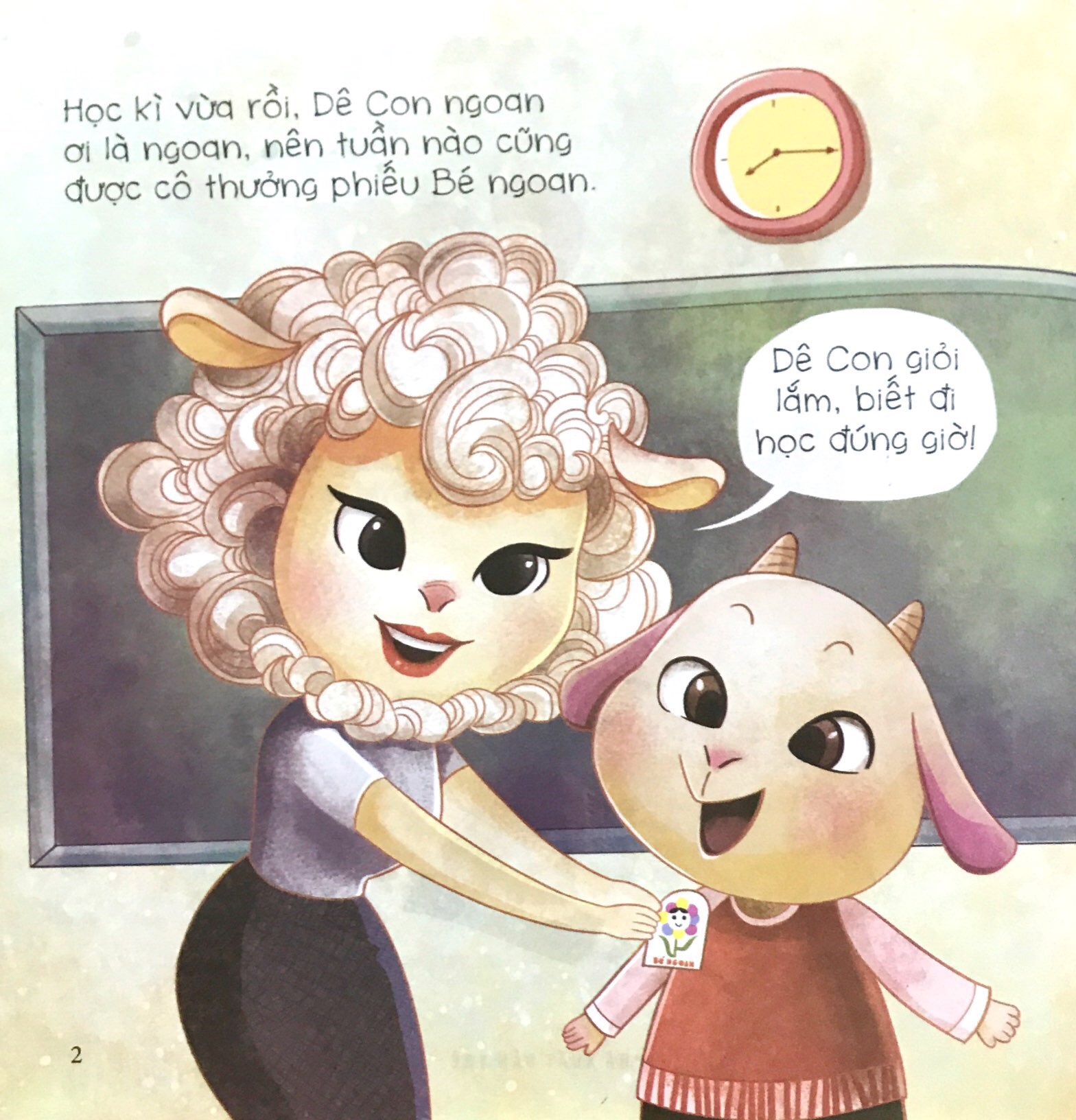 bé tập kể chuyện - dê con được thưởng (tái bản)