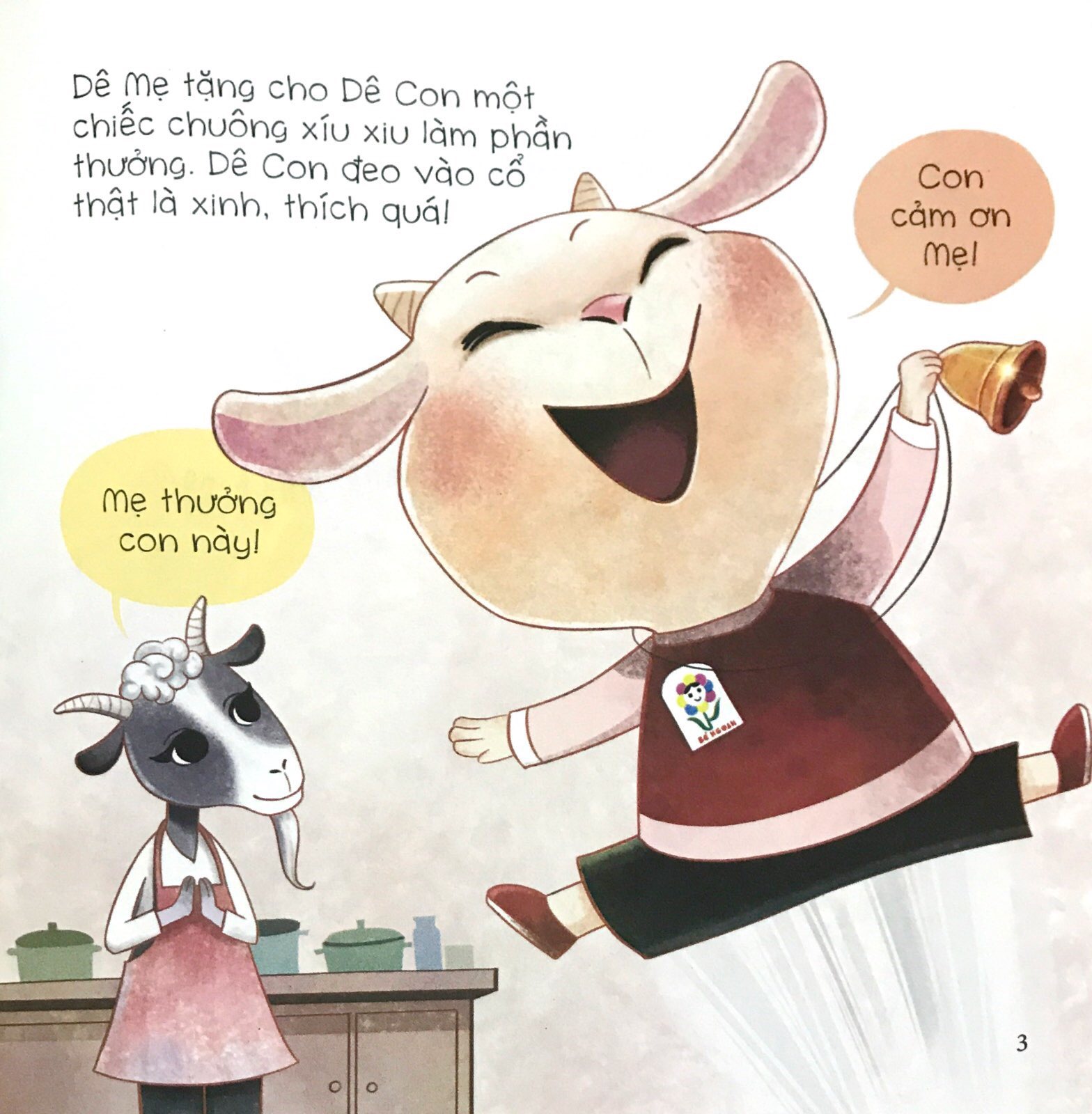 bé tập kể chuyện - dê con được thưởng (tái bản)
