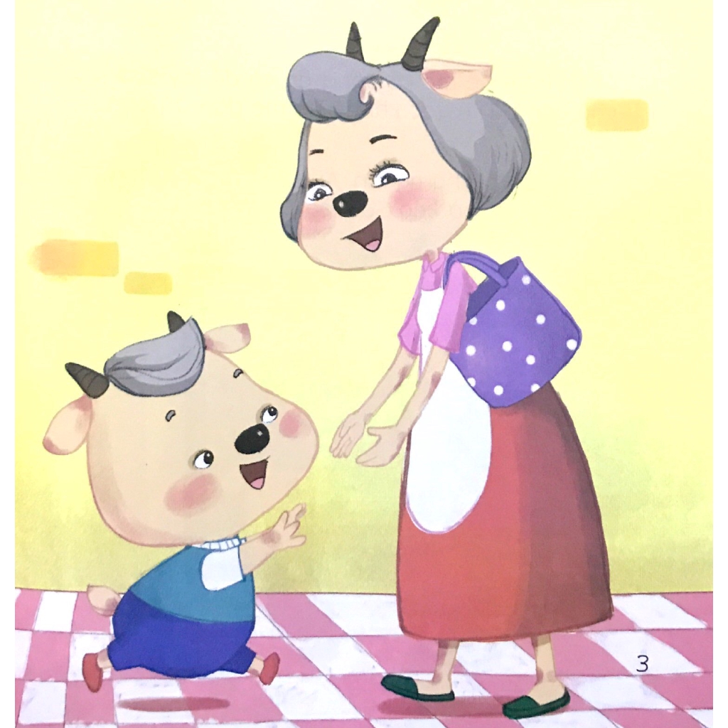 bé tập kể chuyện - dê con nhanh trí (tái bản 2022)