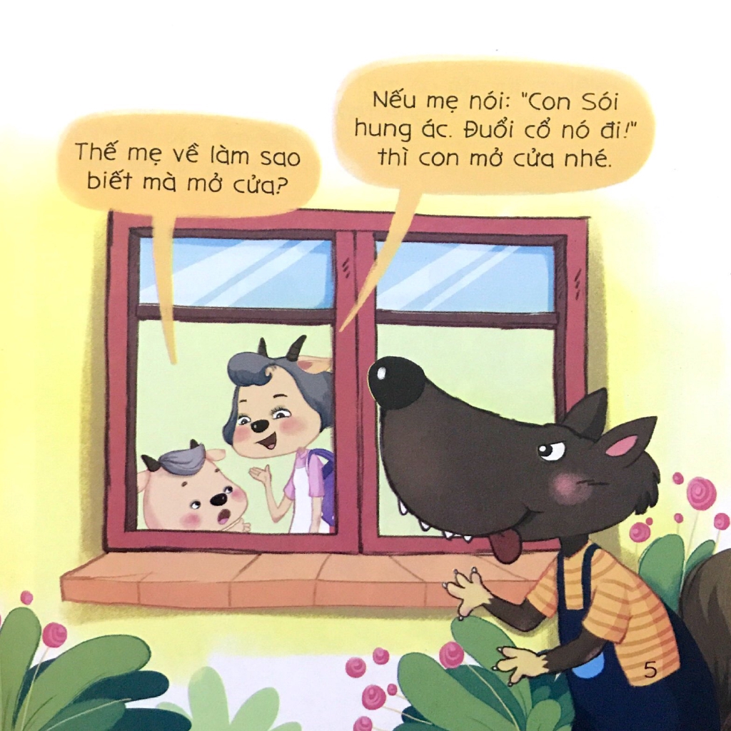 bé tập kể chuyện - dê con nhanh trí (tái bản 2022)