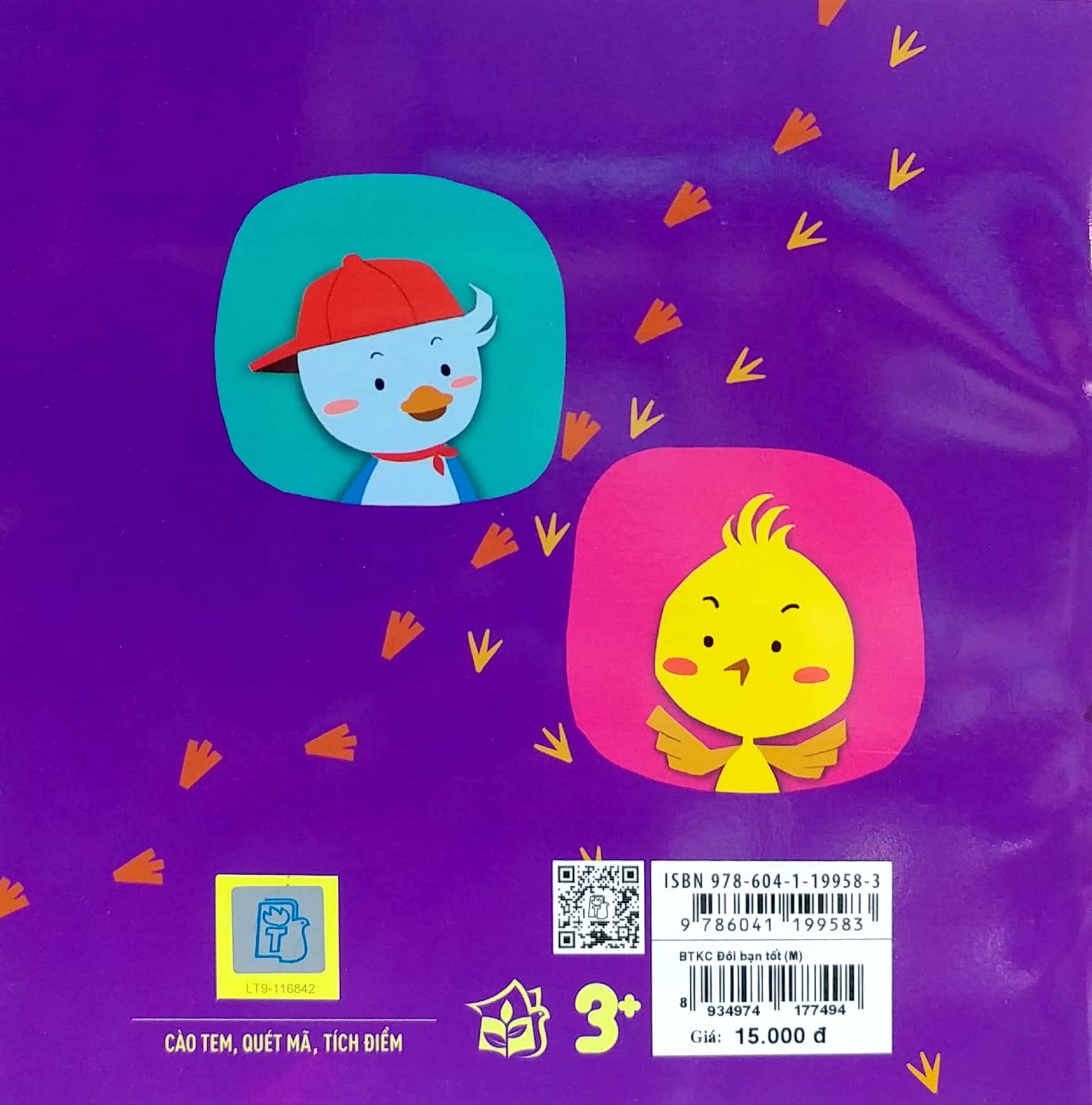 bé tập kể chuyện - đôi bạn tốt (tái bản 2022)