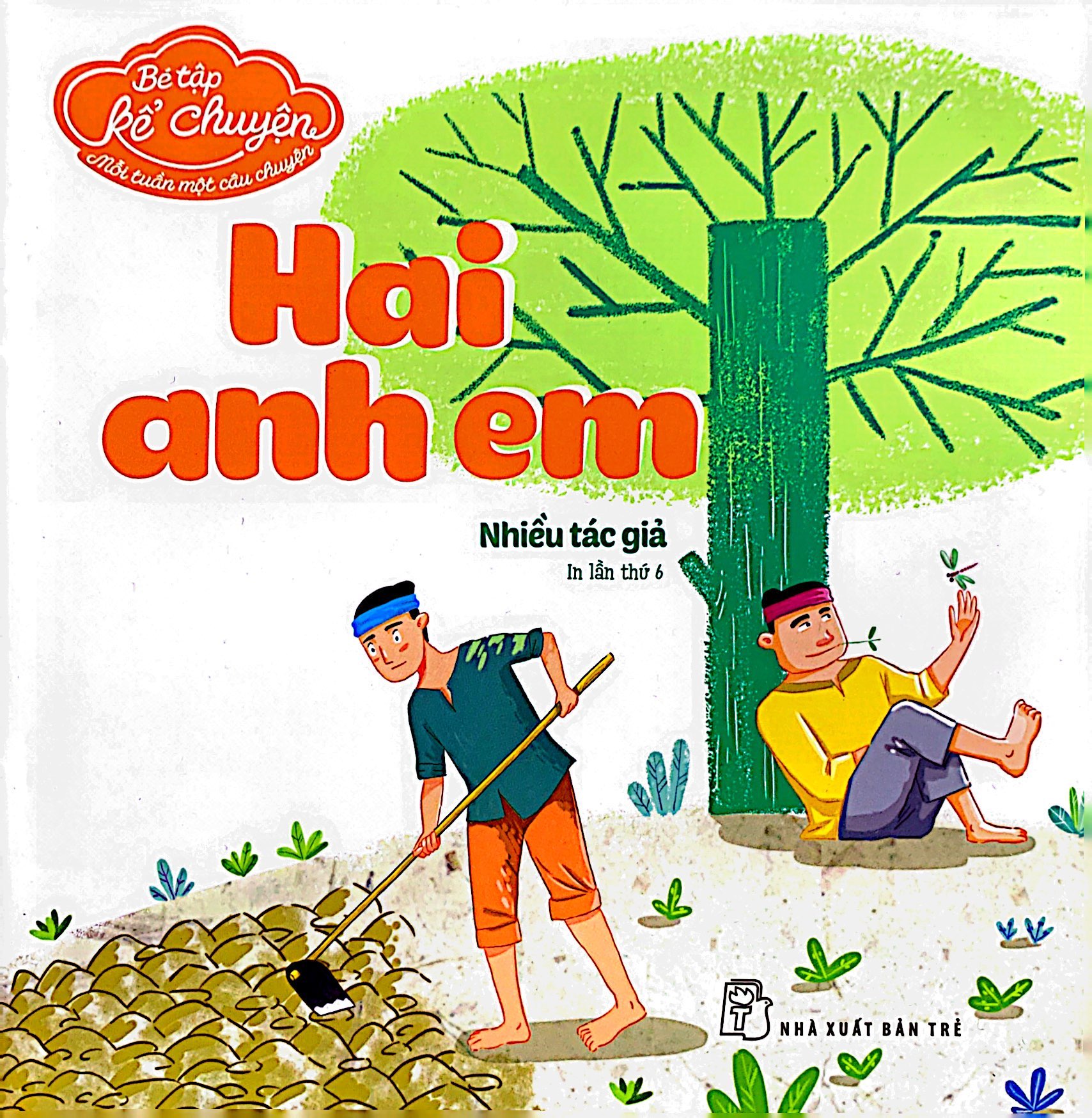 bé tập kể chuyện - hai anh em (tái bản 2022)