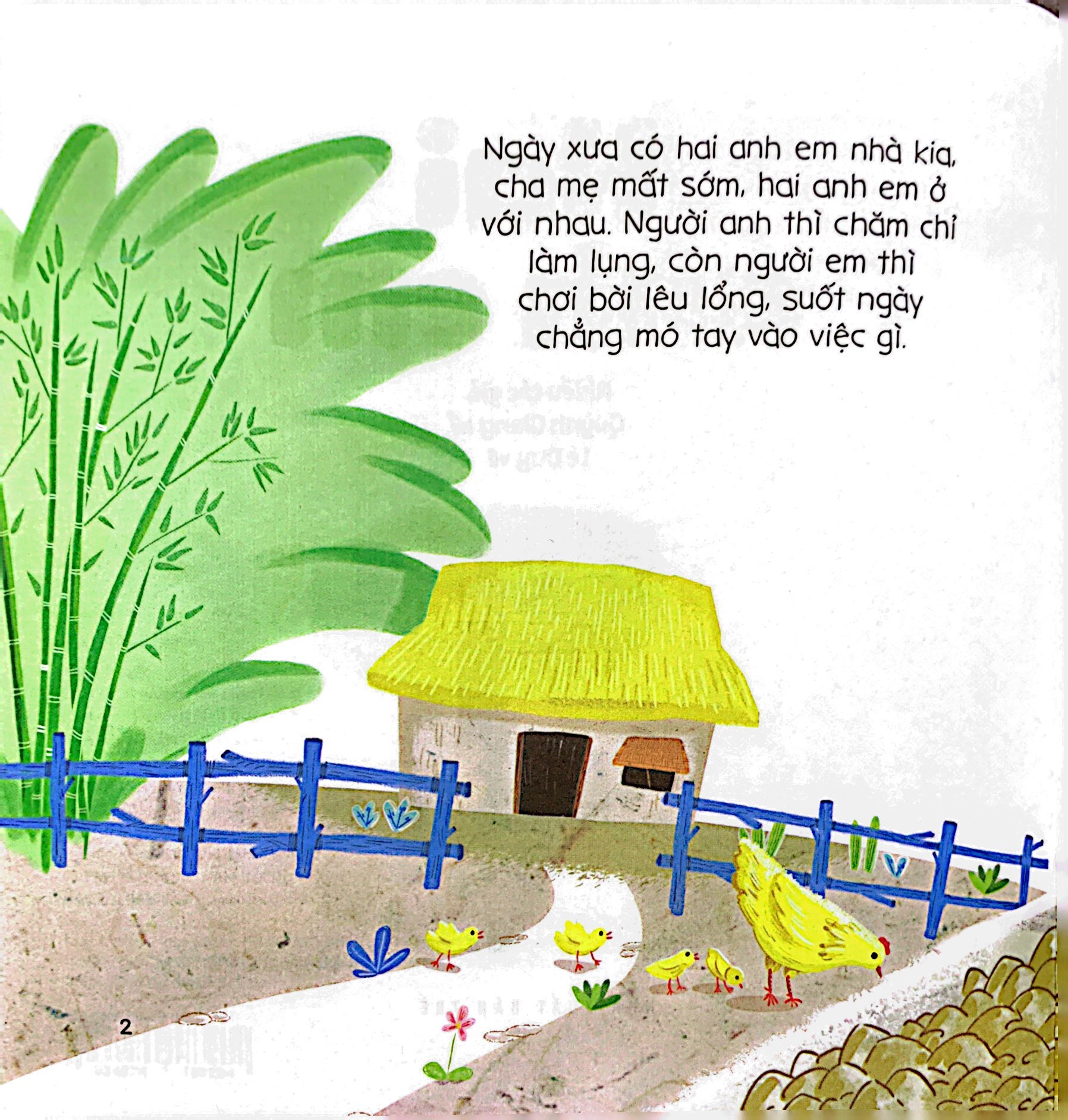 bé tập kể chuyện - hai anh em (tái bản 2022)