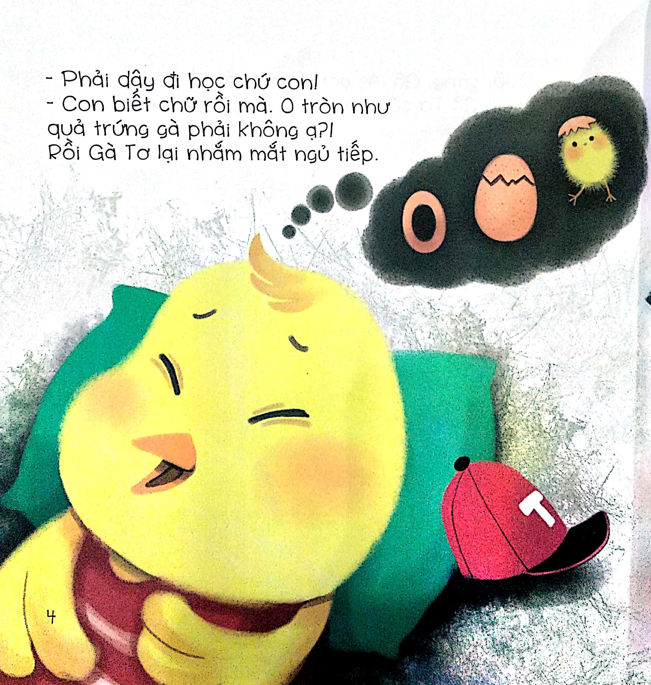 bé tập kể chuyện - mỗi tuần một câu chuyện - gà tơ đi học (tái bản)